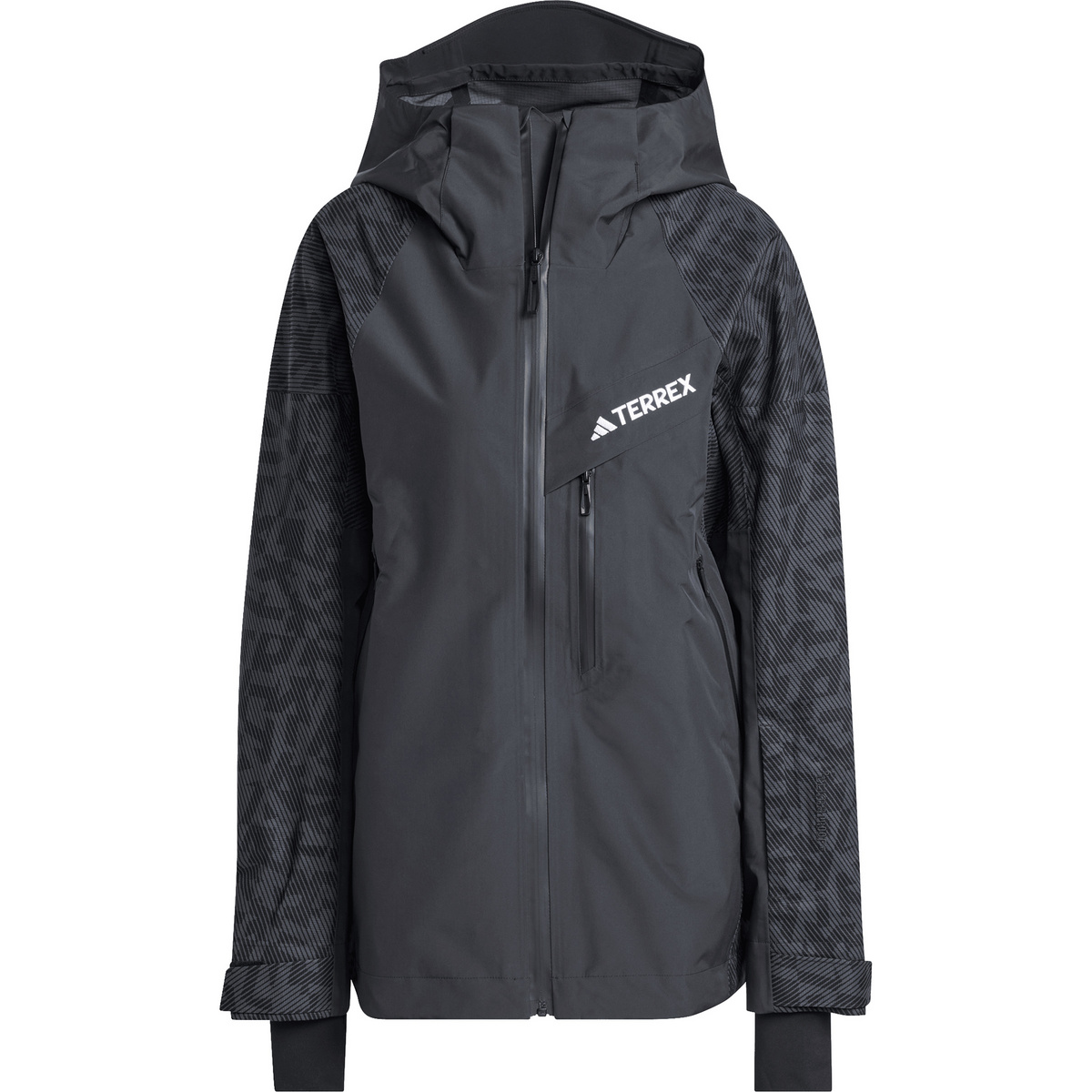 adidas Terrex Damen Techrock Hybrid Primeknit Climaproof Jacke
