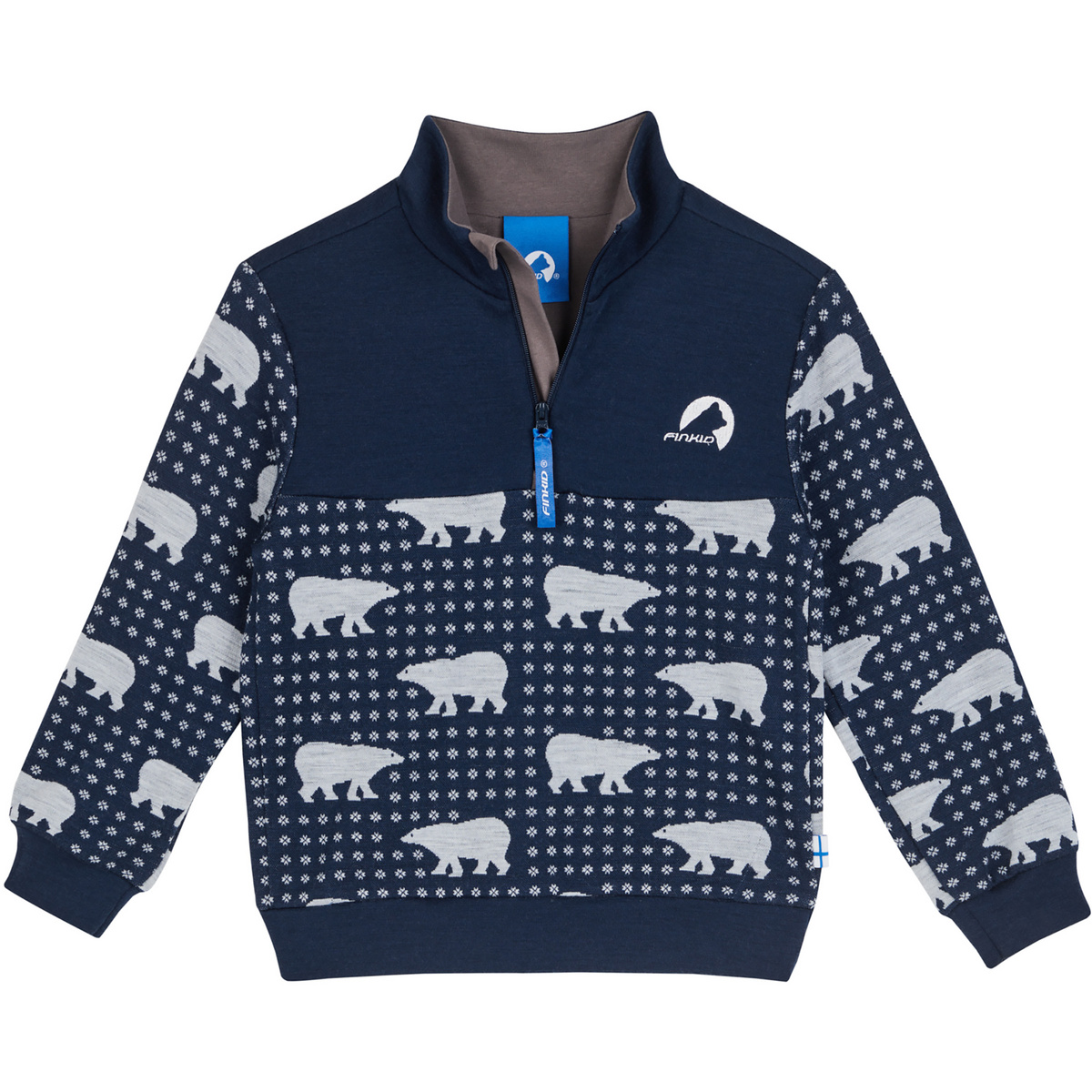 Finkid Kinder Masi Nordik Pullover