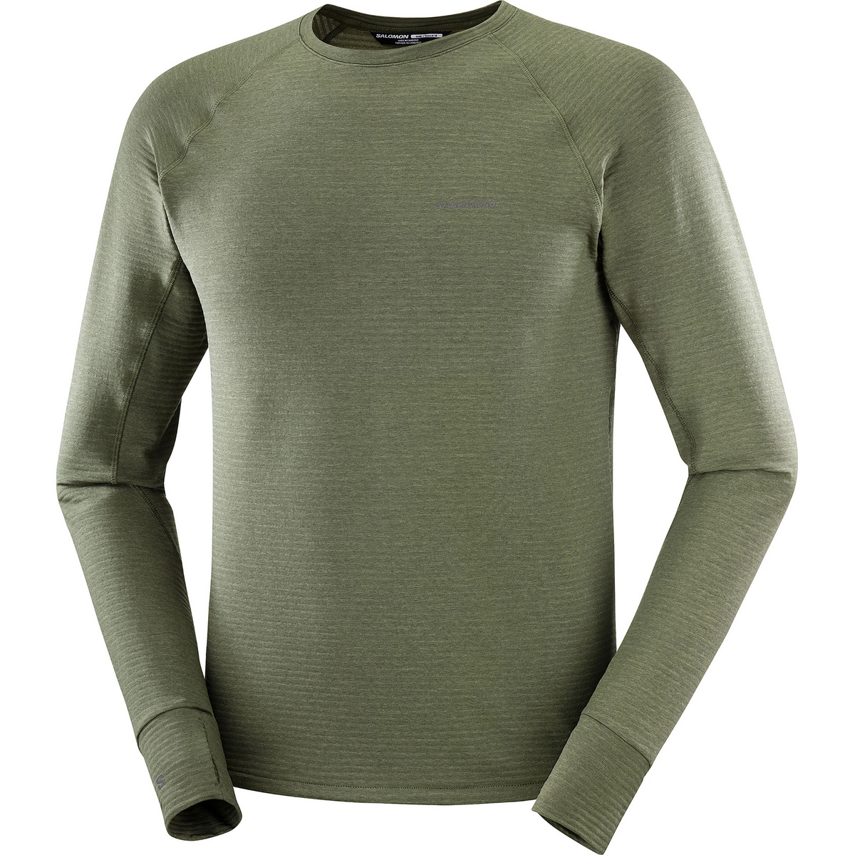 Salomon Herren Essential Lightwarm Crewneck Pullover