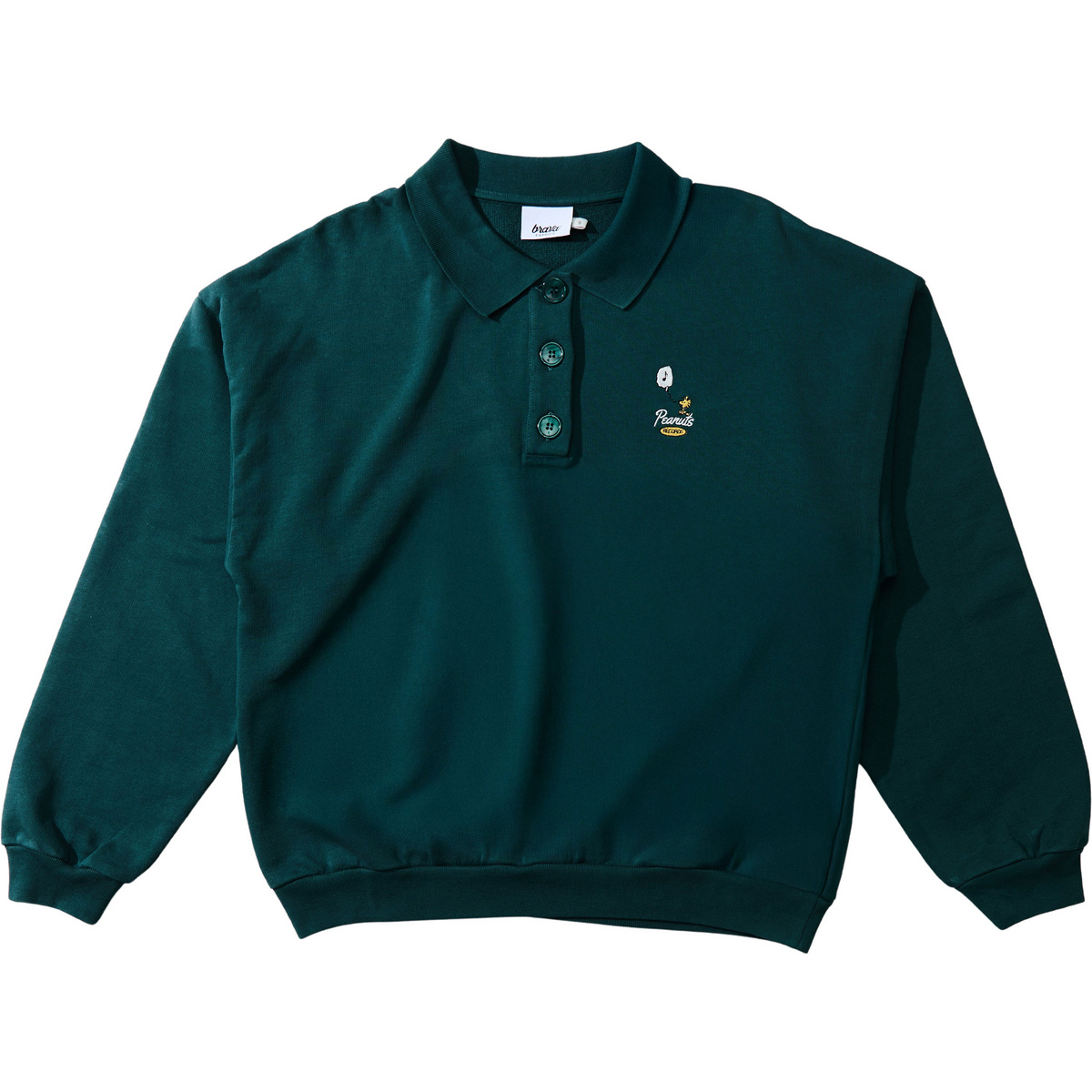 Brava Fabrics Damen Peanuts Records Polo Pullover