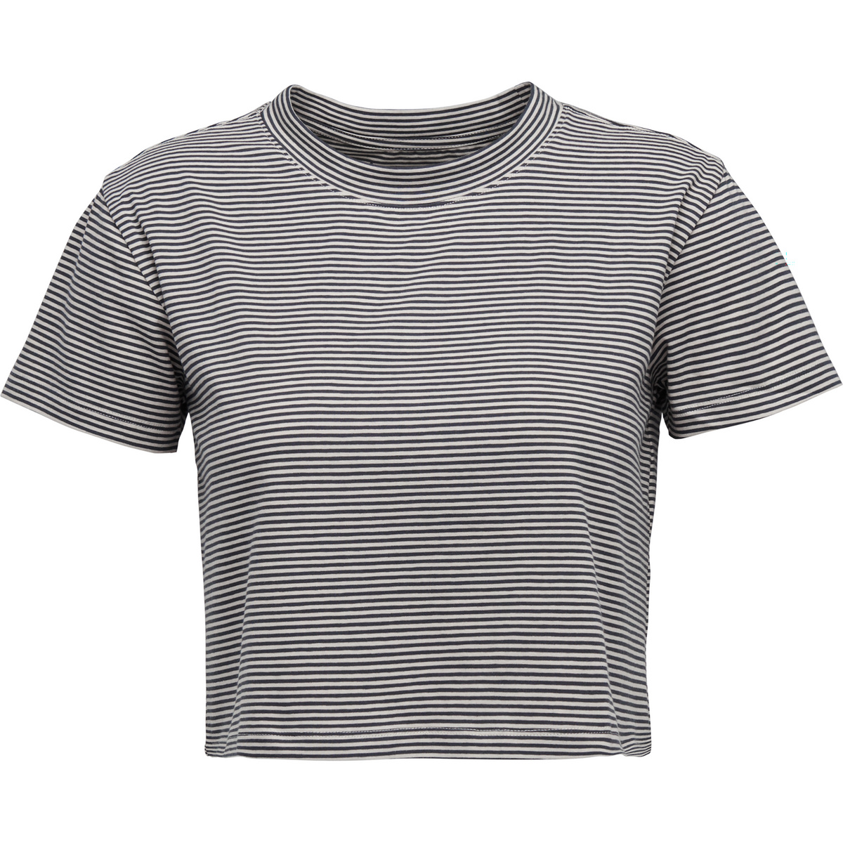 Black Diamond Damen Stripe Crop T-Shirt