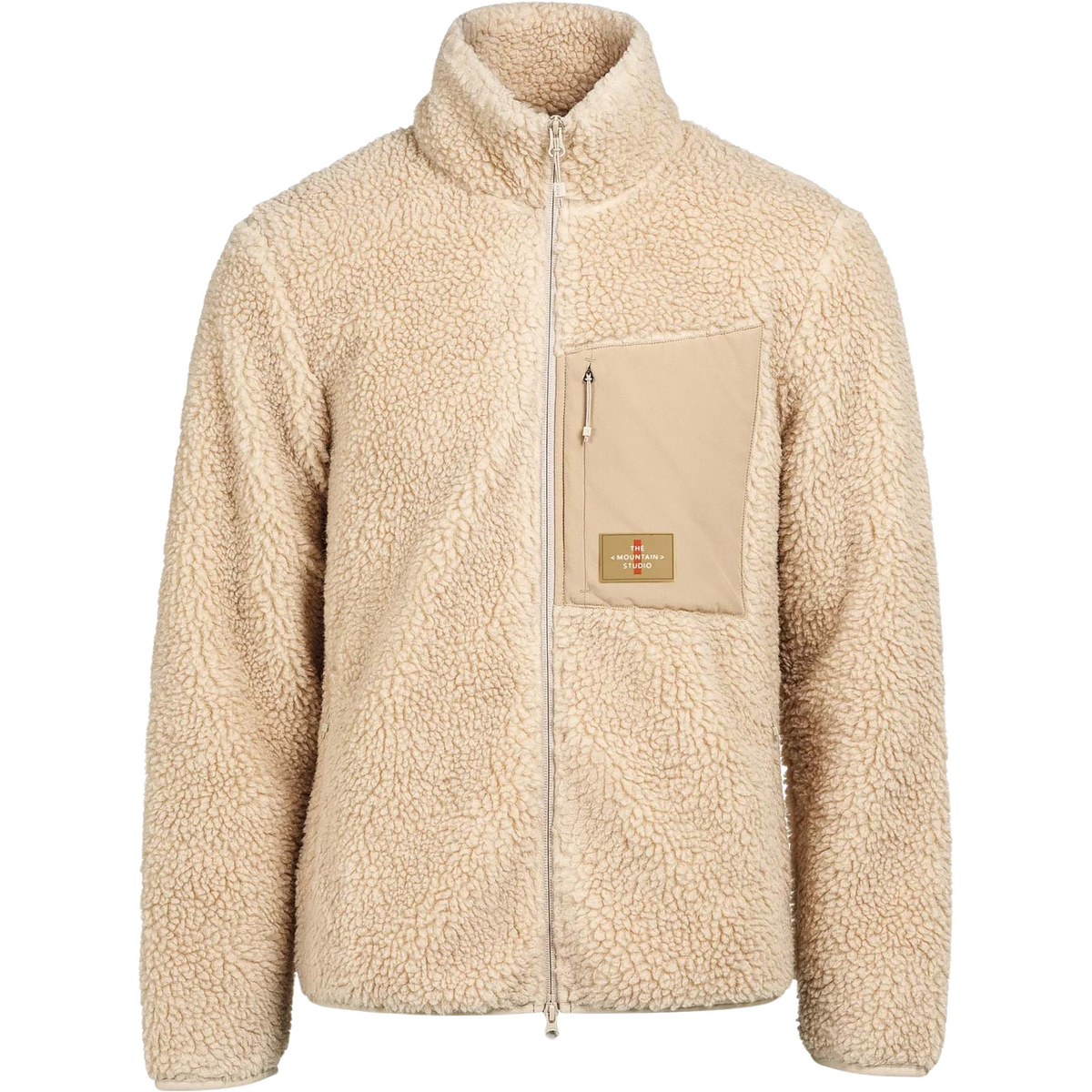 The Mountain Studio Herren Soft Wool Pile Jacke
