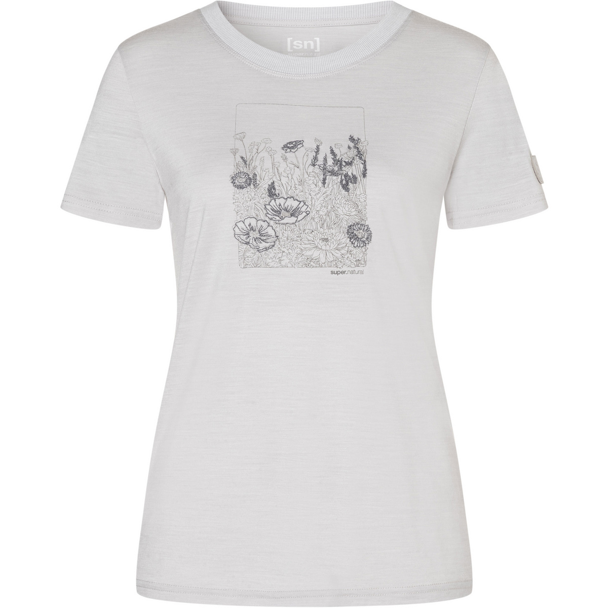 Super.Natural Damen Flower Field Bio J T-Shirt