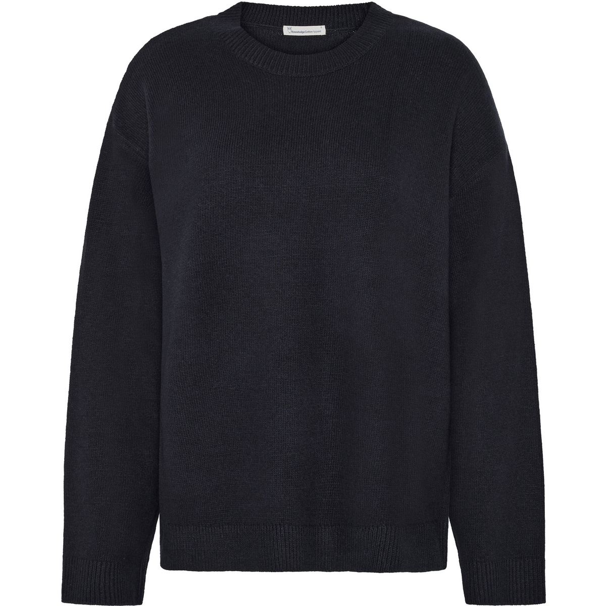 KnowledgeCotton Apparel Damen Single Knit Crew Neck Pullover