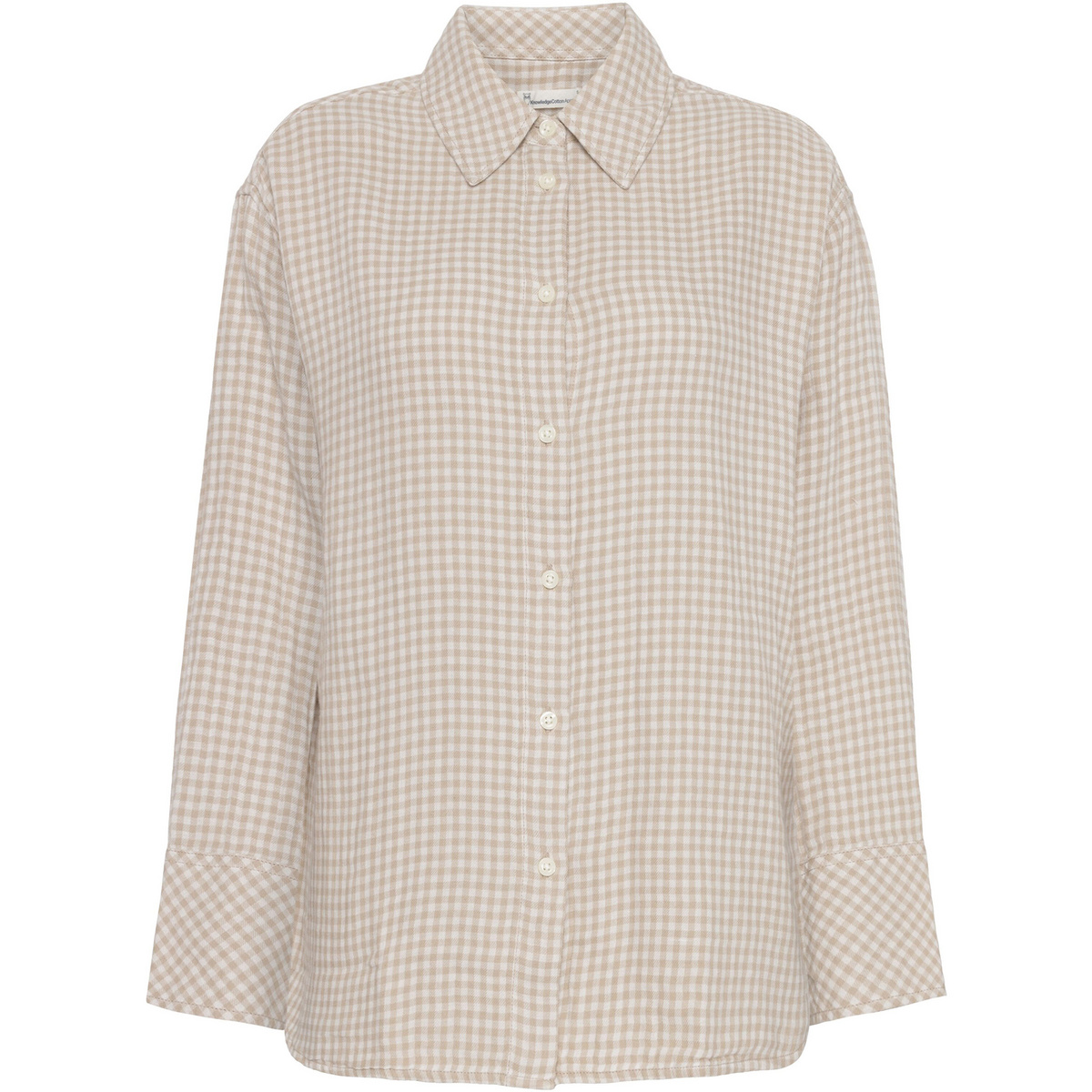 KnowledgeCotton Apparel Damen Double Layer Cuffed Bluse