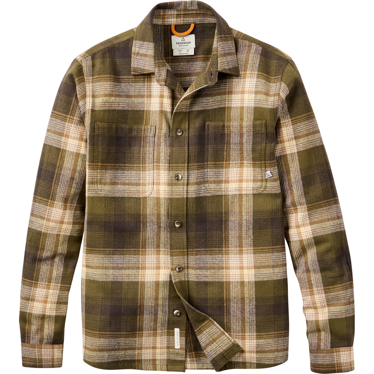 Passenger Herren Backcountry Check Hemd