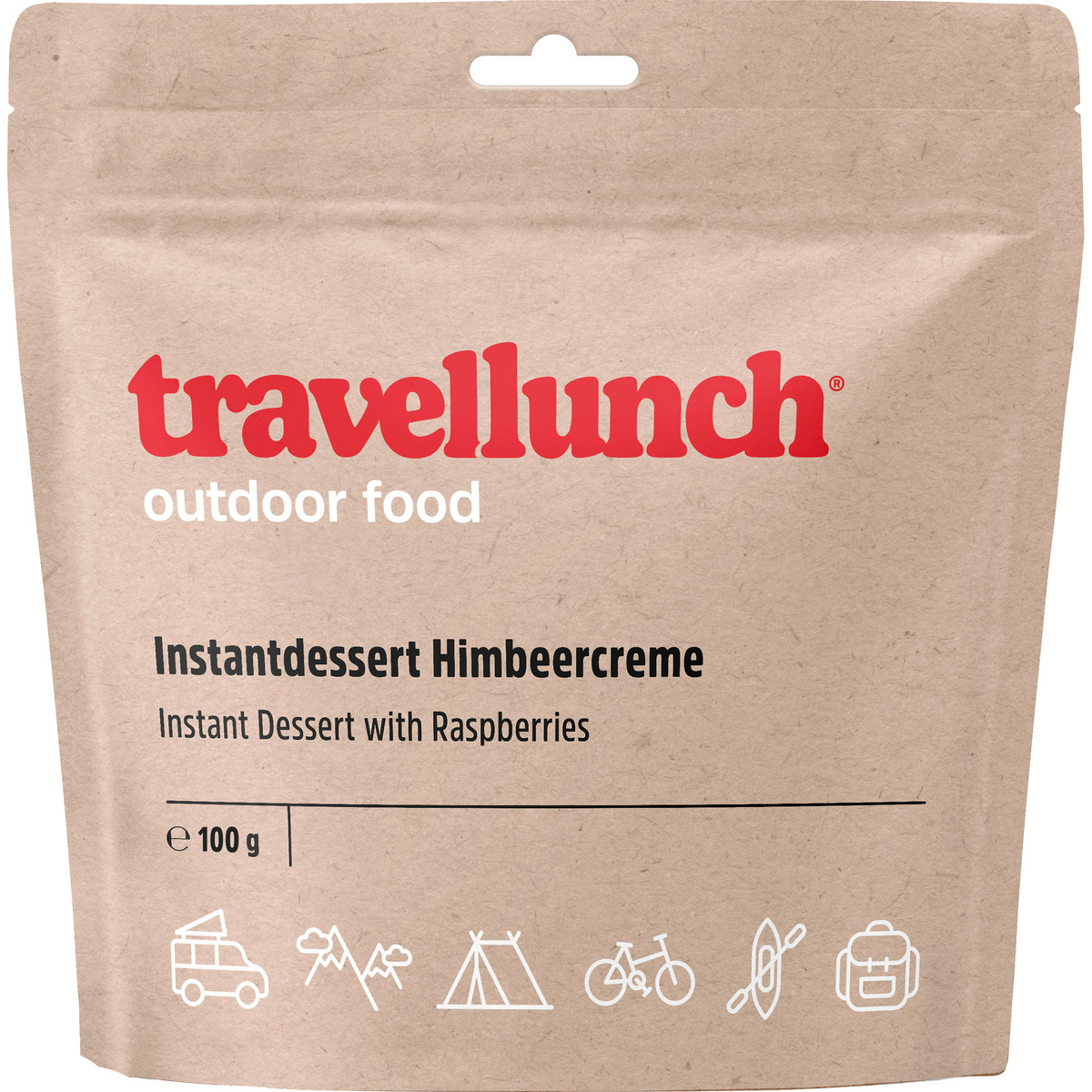 Travellunch Instantdessert Himbeercreme