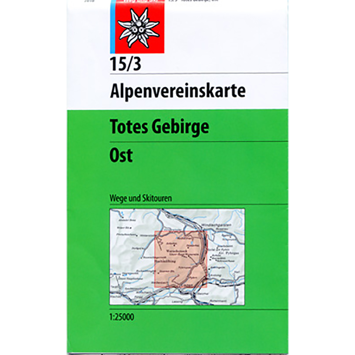 DAV AV-Karte 15/3 Totes Gebirge Ost