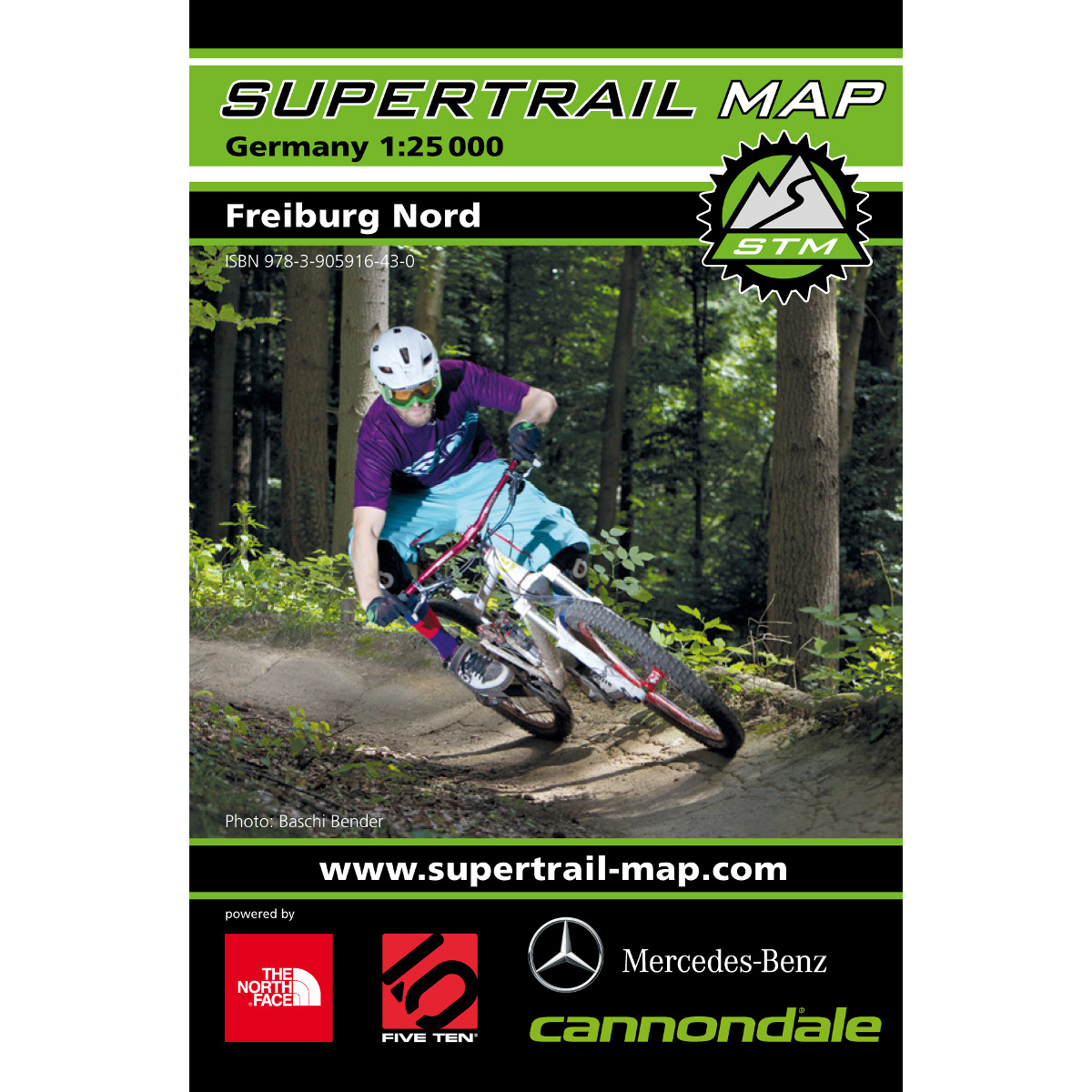 Supertrail Map Freiburg Nord - MTB