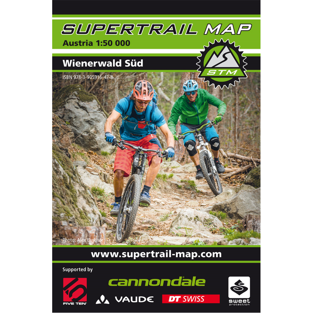 Supertrail Map Wienerwald Süd - MTB