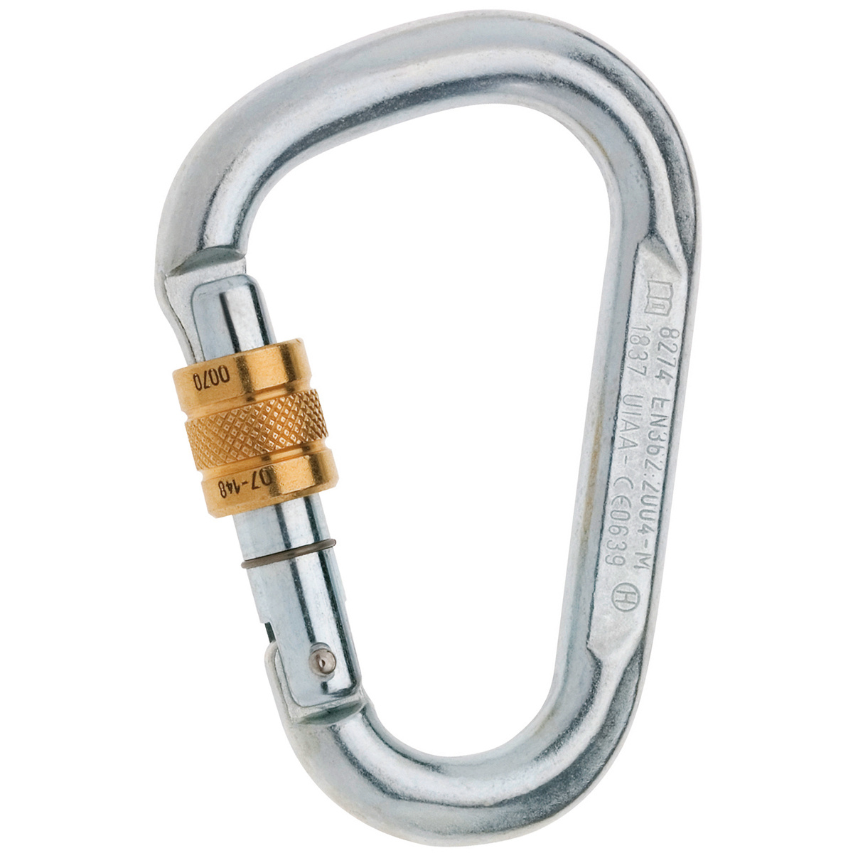 Edelrid Steel HMS Screw Karabiner