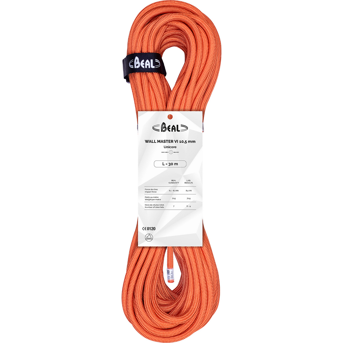Beal Wallmaster VI UniCore 10.5 Kletterseil