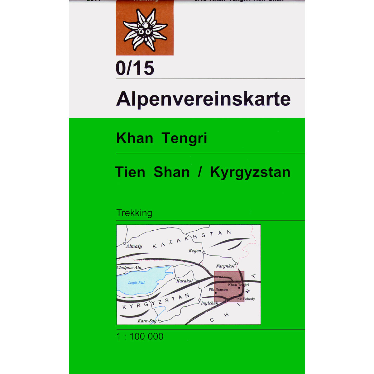 DAV AV-Karte 0/15 Khan Tengri