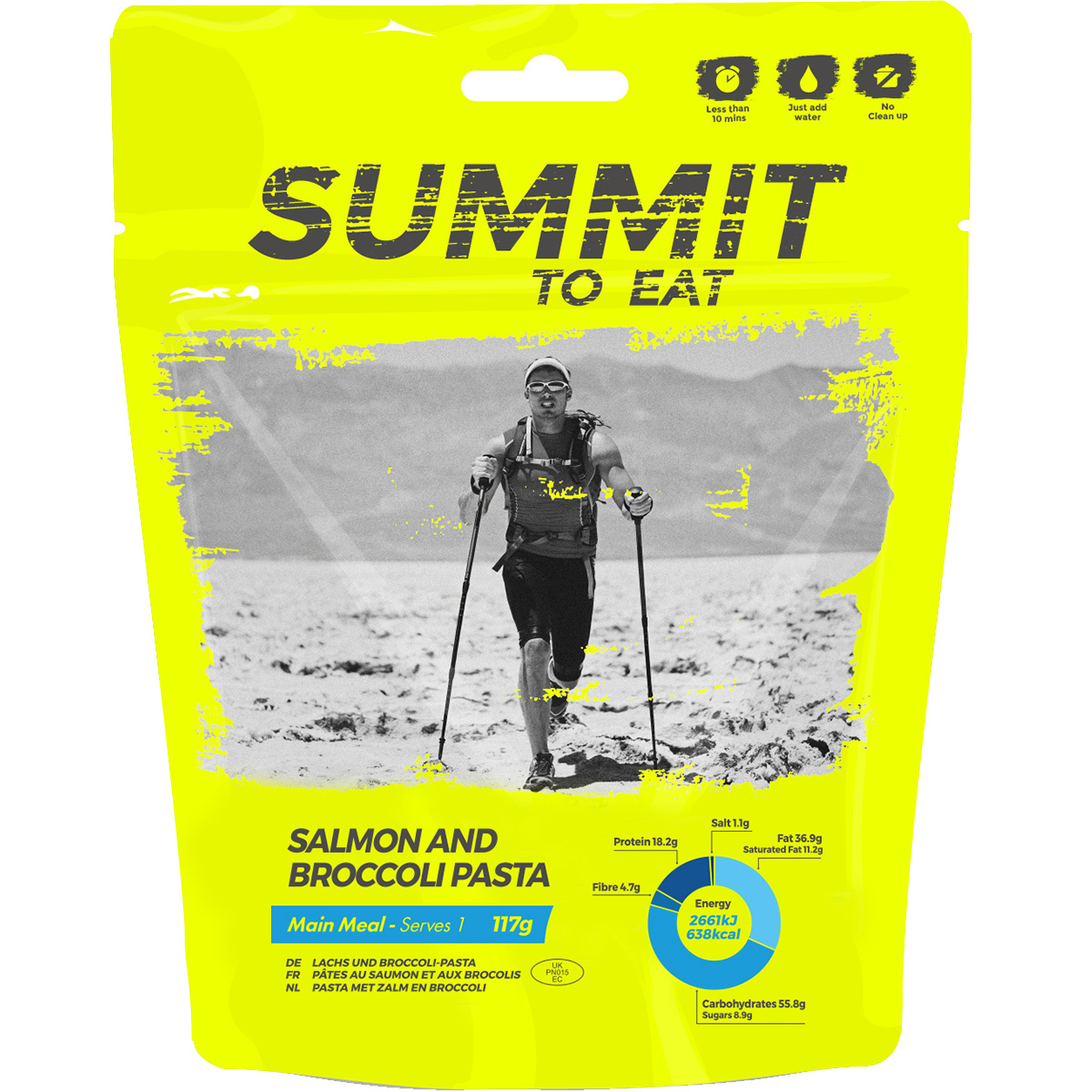 Summit To Eat Lachs und Brokkoli Pasta