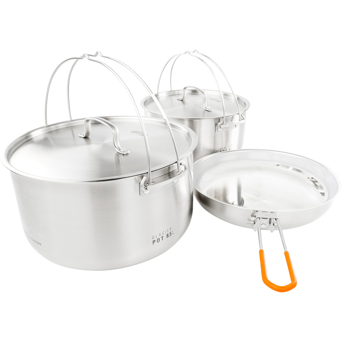 GSI Glacier Stainless Troop Kochgeschirr Set