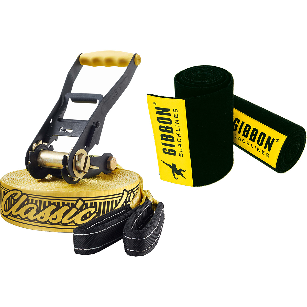 Gibbon Slacklines Classic Line Treewear Slackline Set