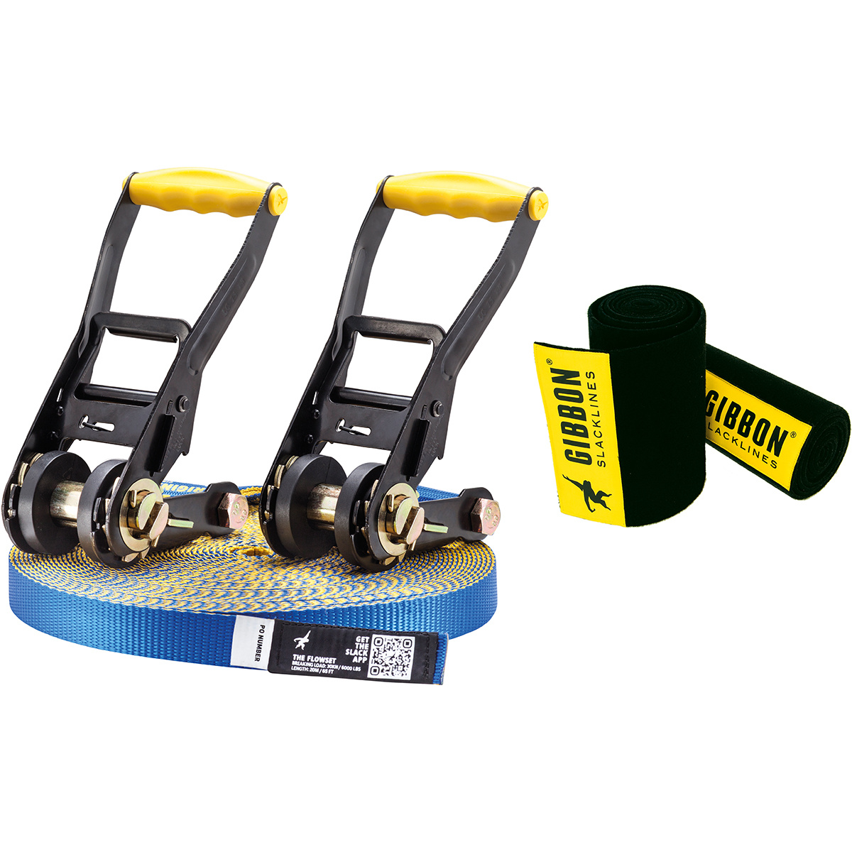 Gibbon Slacklines Flowline Treewear Slackline Set