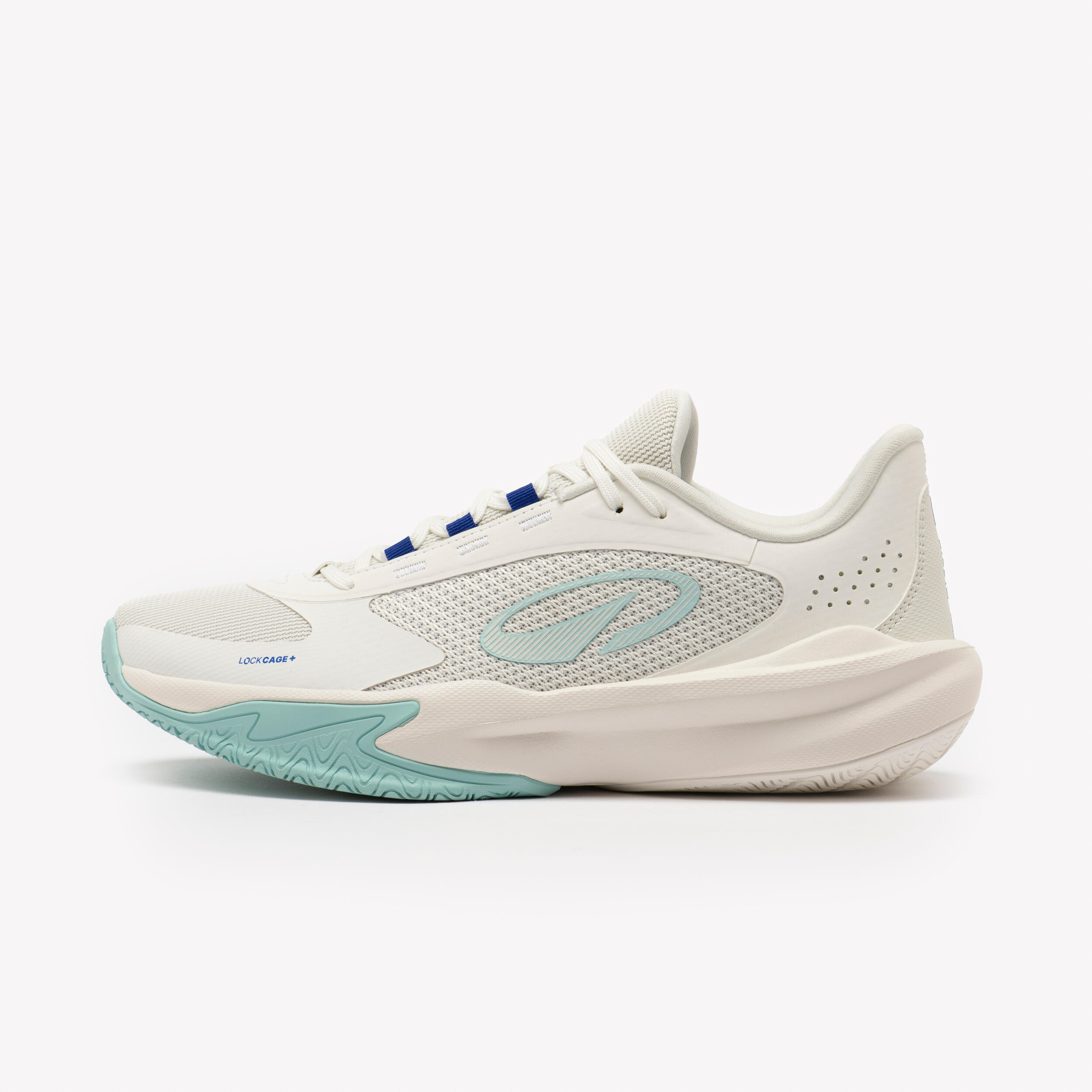 Damen/Herren Basketballschuhe Low rutschfest - Fast 500 weiß