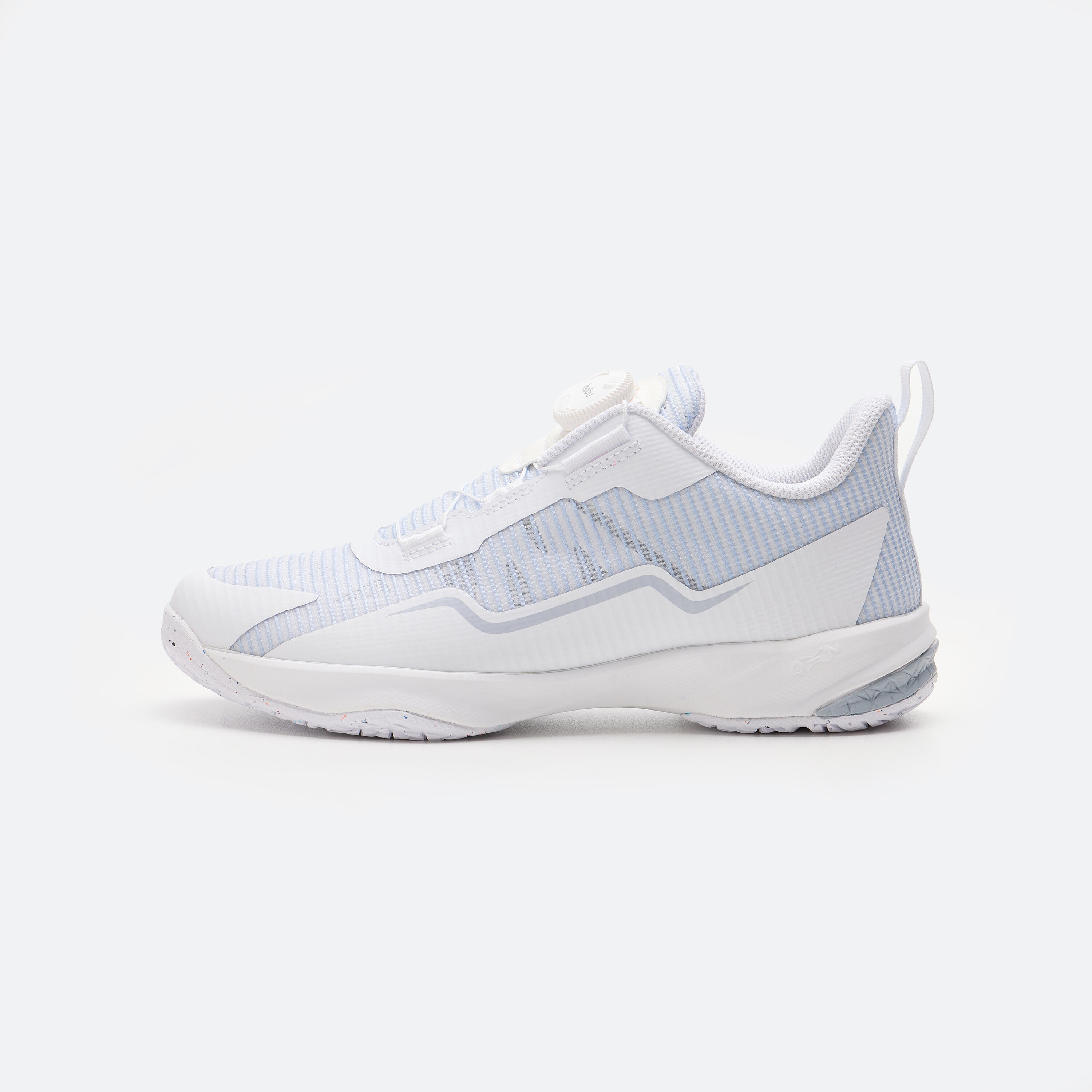 Kinder Badmintonschuhe - BS560 Lite weiß