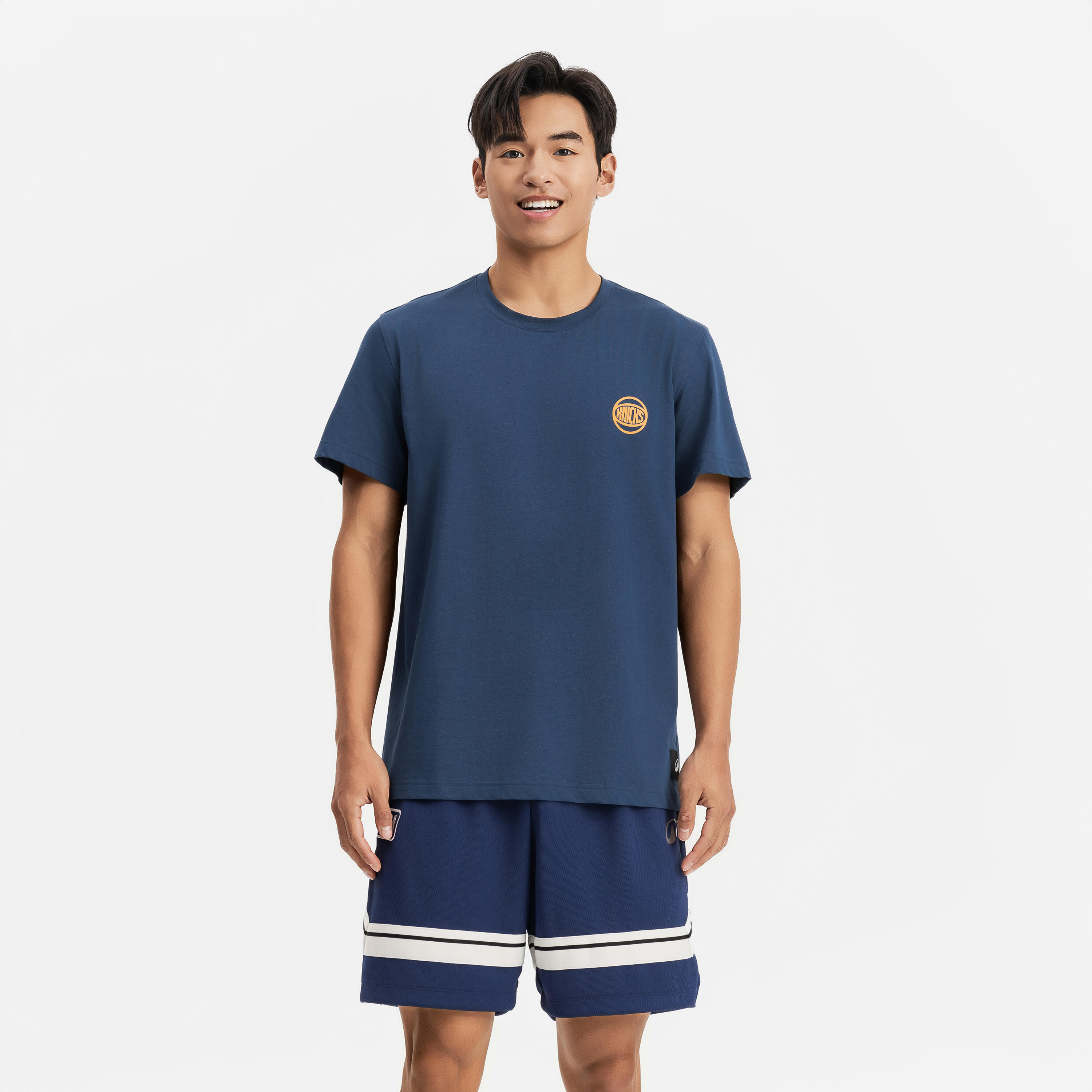 Damen/Herren Basketball T-Shirt NBA Knicks - TS900 blau