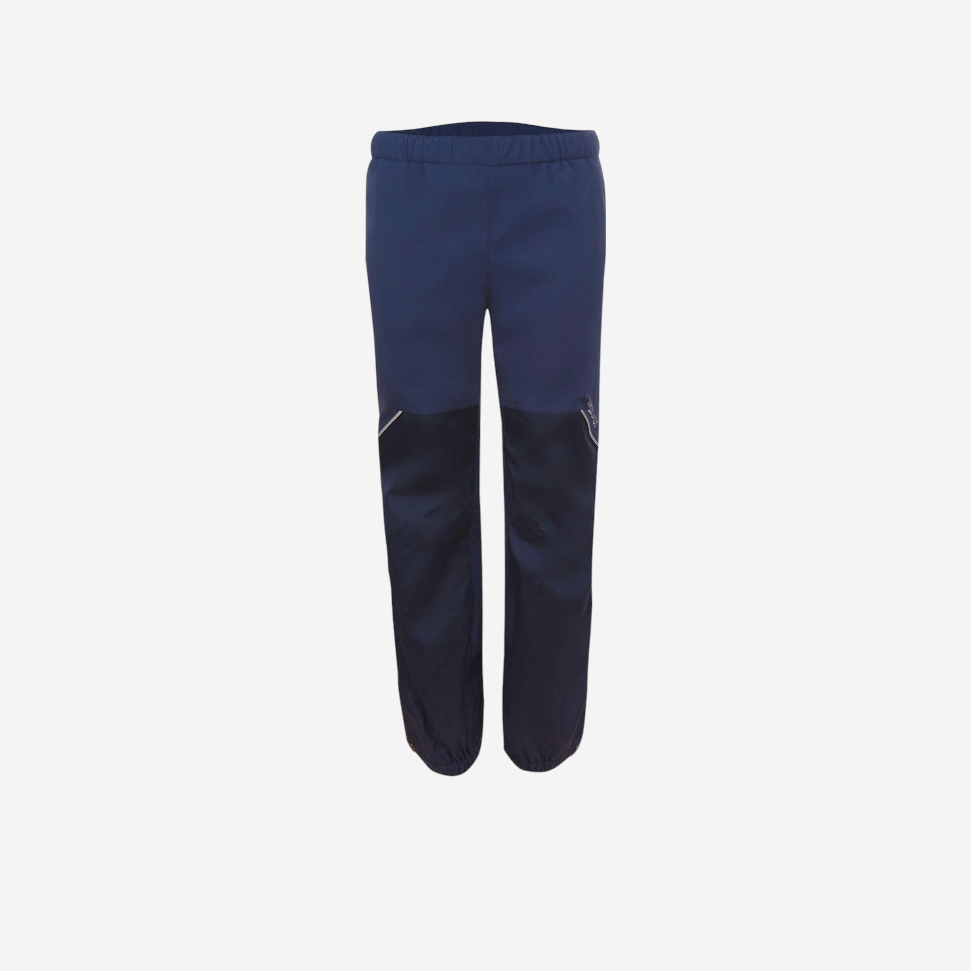 Trollkids Regenhose Kinder wasserdicht Wandern Gr. 104-164 - Lofoten marineblau