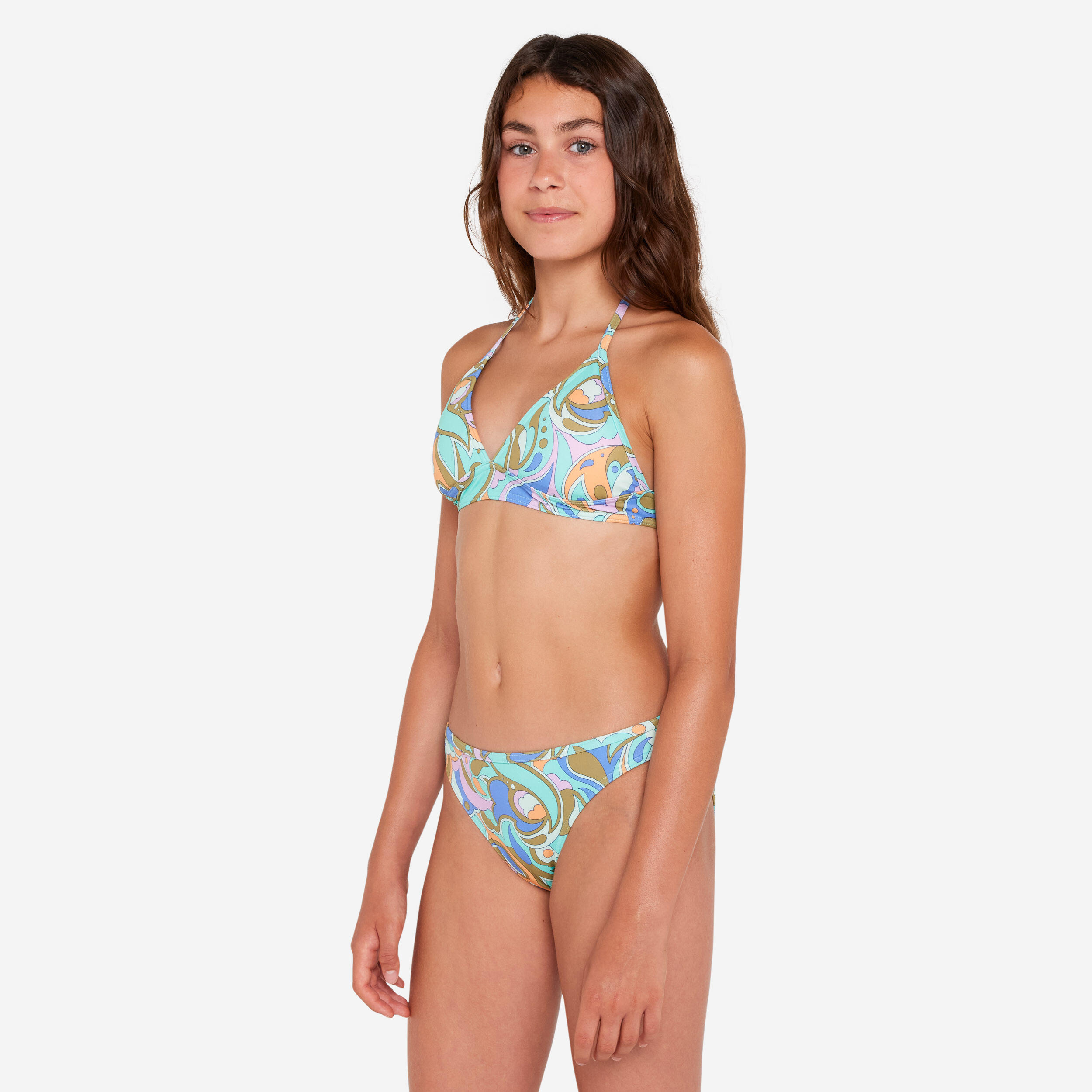 Bikini-Set Surfen Mädchen Tali geblümt/mehrfarbig