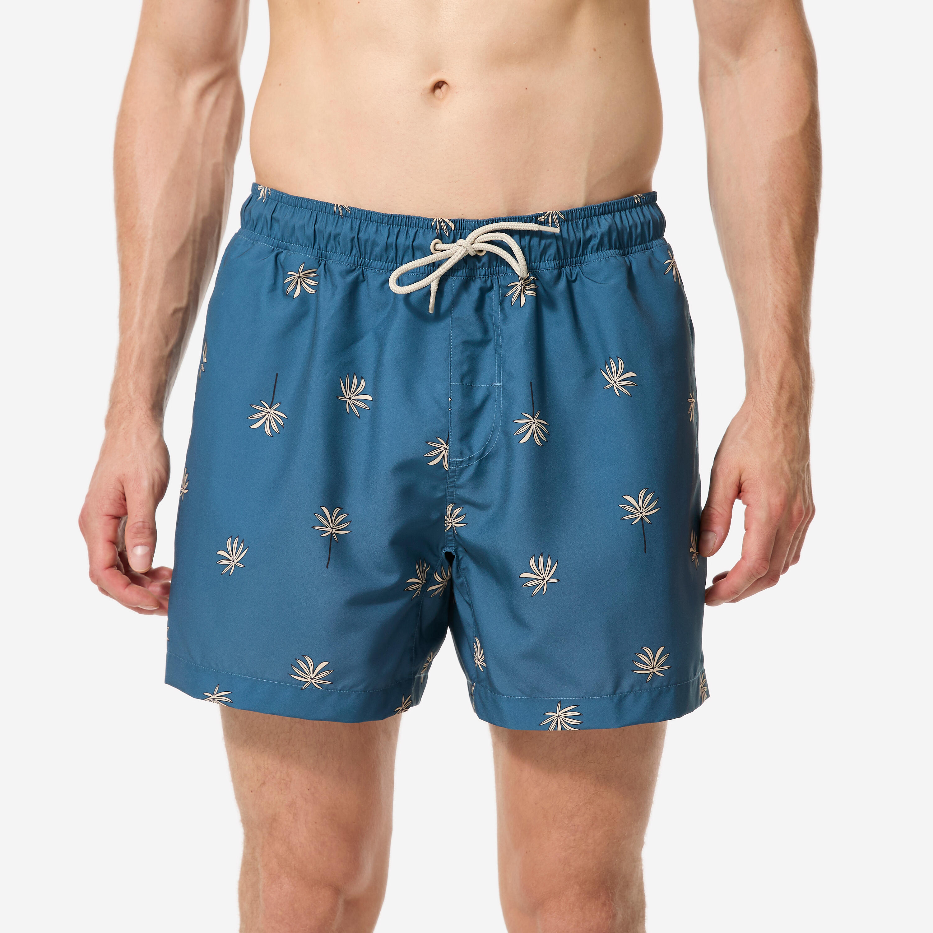 Boardshorts Herren kurz 100 Cycas 15'' blau