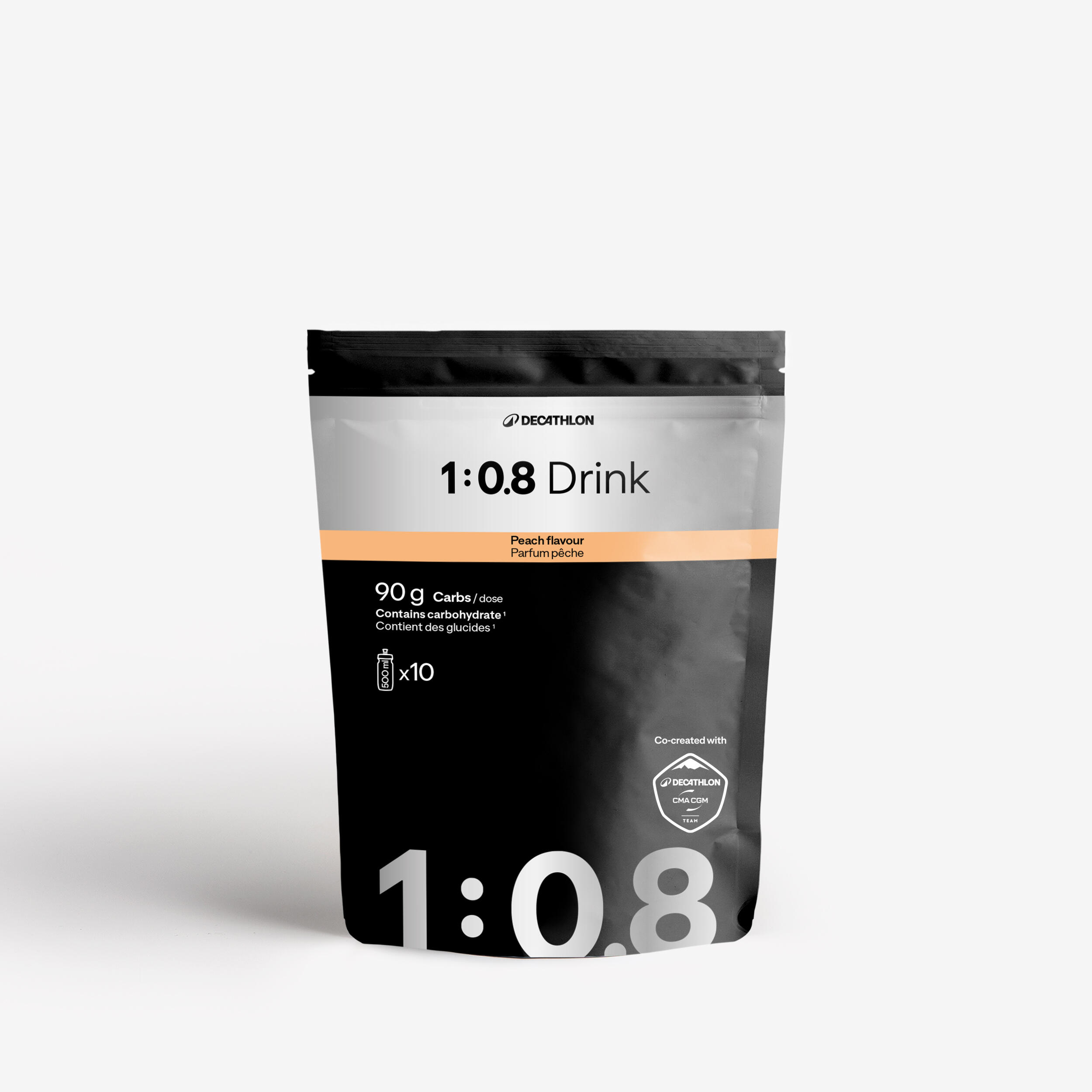 Energy Drink 1:0,8 Pfirsich 1 kg Co-Produktion Decathlon CMA CGM