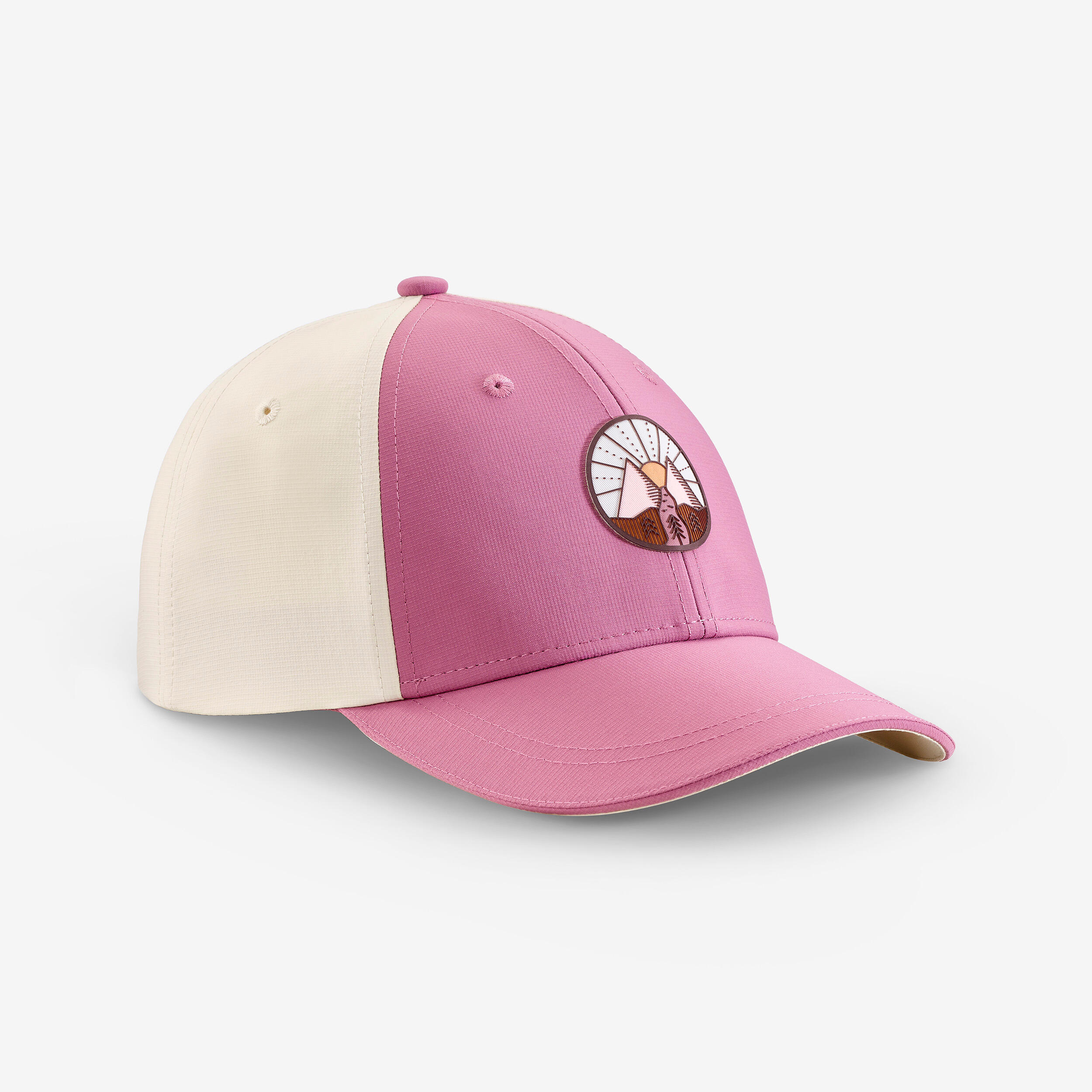 Basecap Kinder 7–15 Jahre Wandern - MH100 rosa