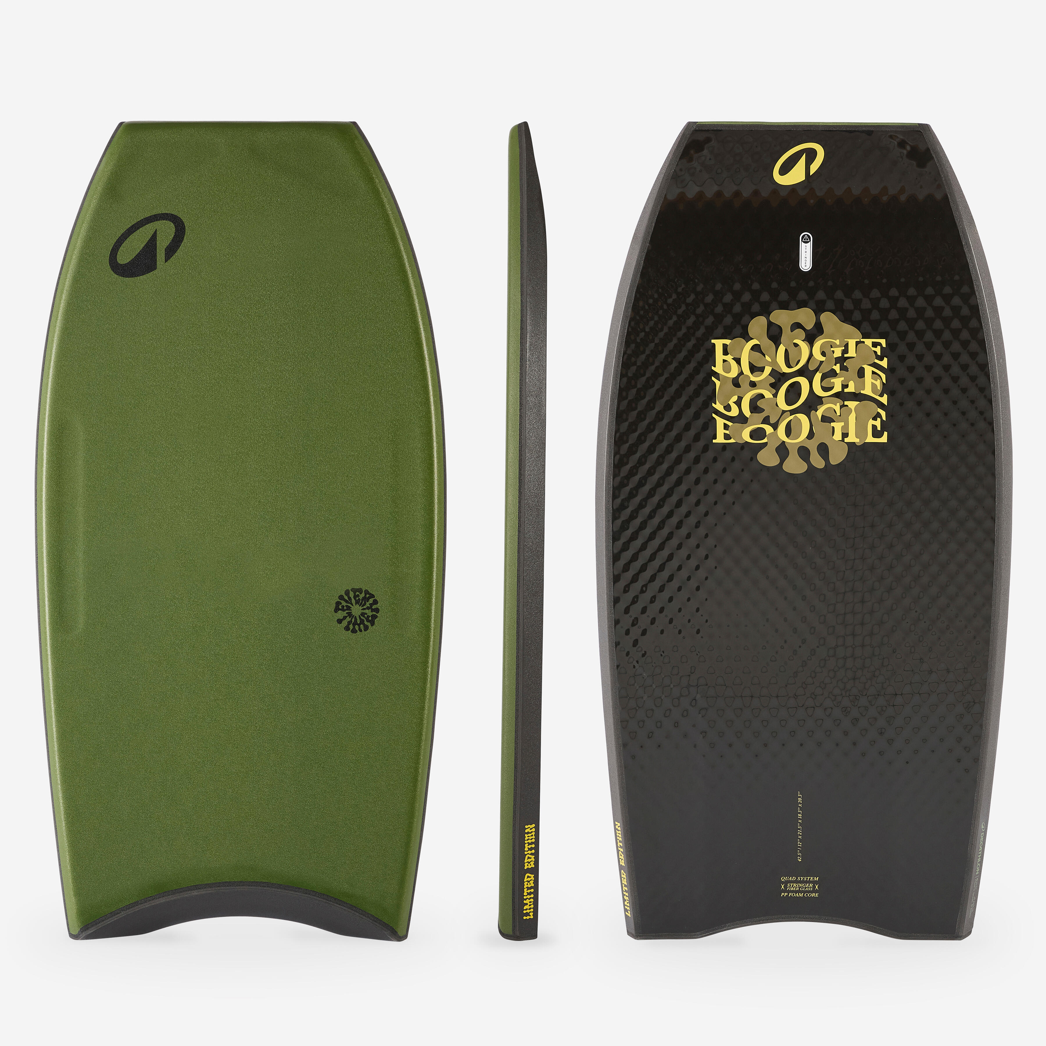Bodyboard 900 LTD khaki/schwarz