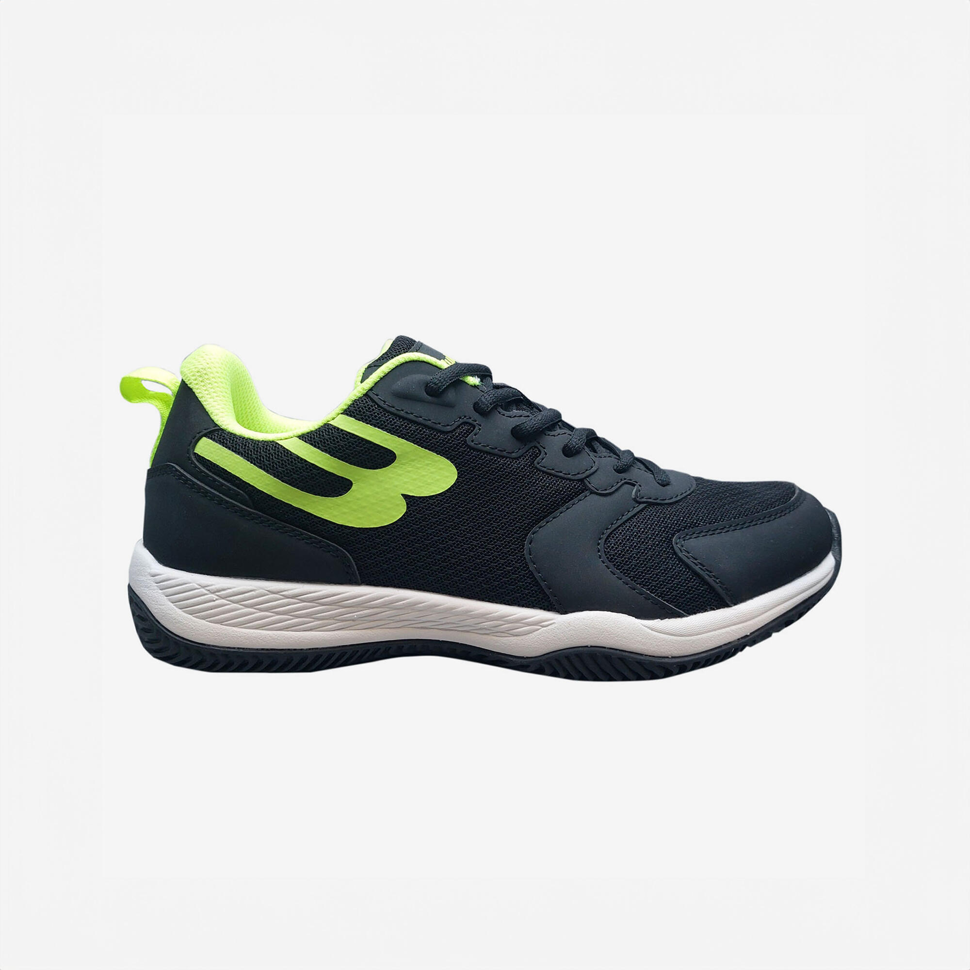Herren Padelschuhe Bullpadel - Bogun 25 schwarz/gelb