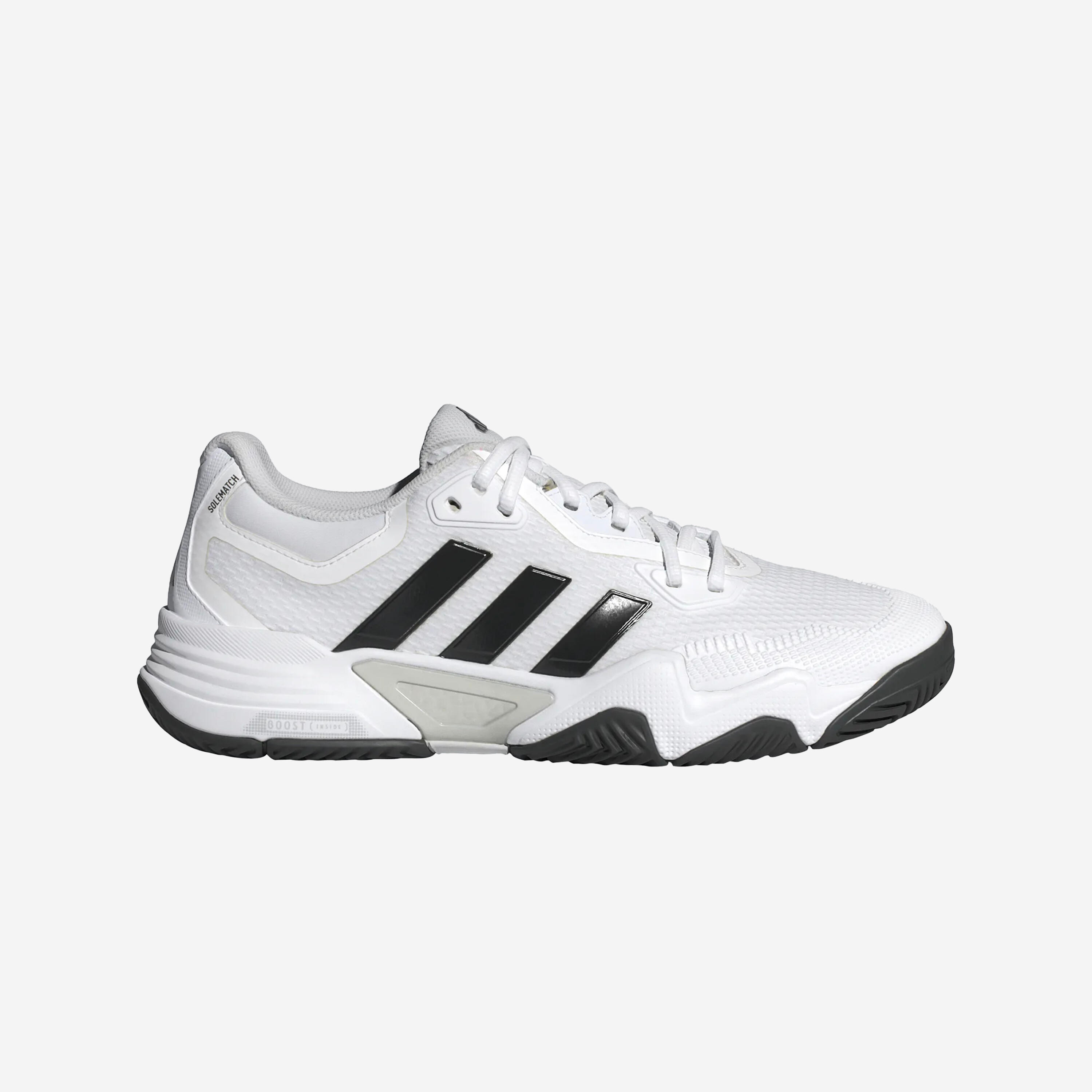 Herren Tennisschuhe Multicourt - Solematch Control weiß/schwarz
