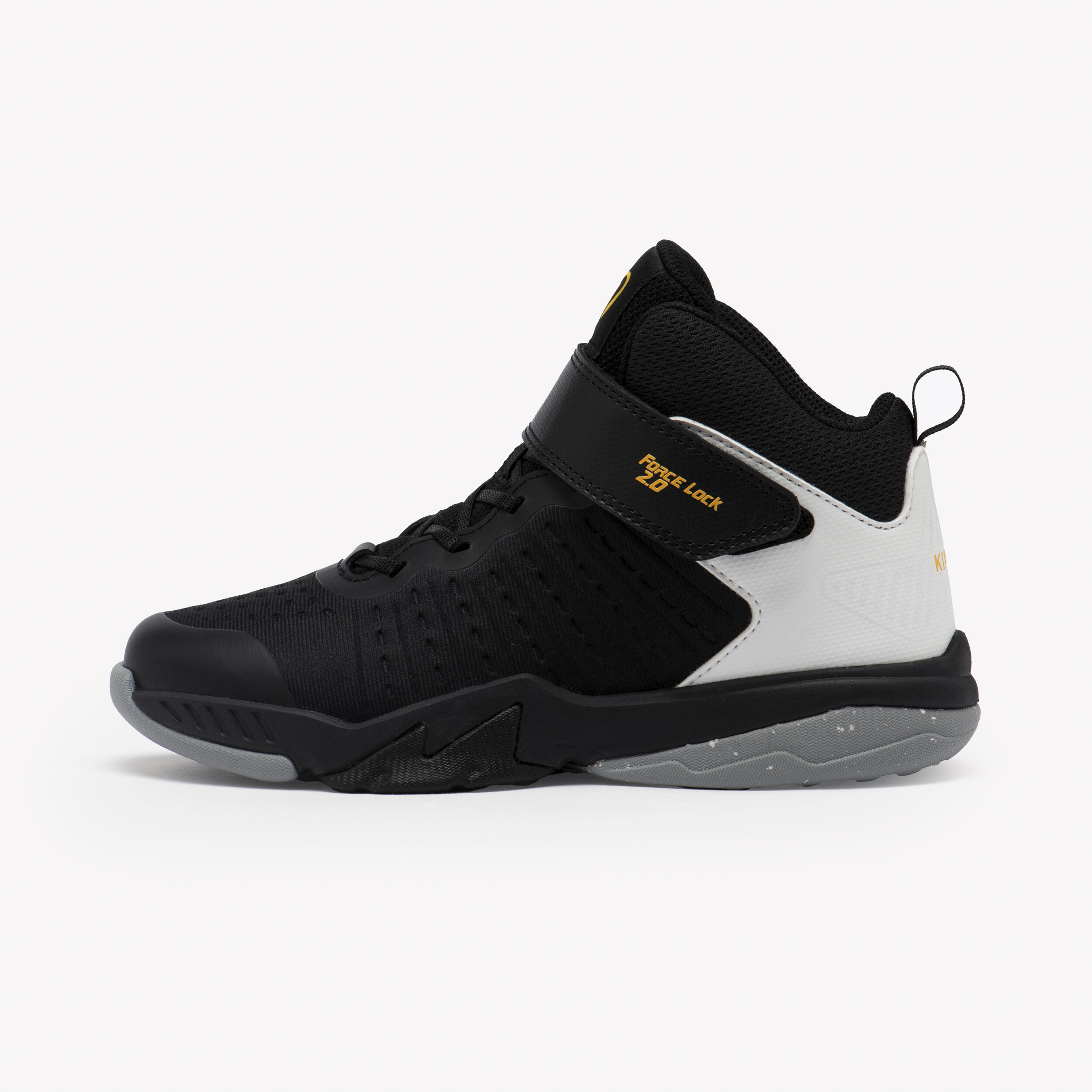 Kinder Basketballschuhe hoch - SS500 High schwarz