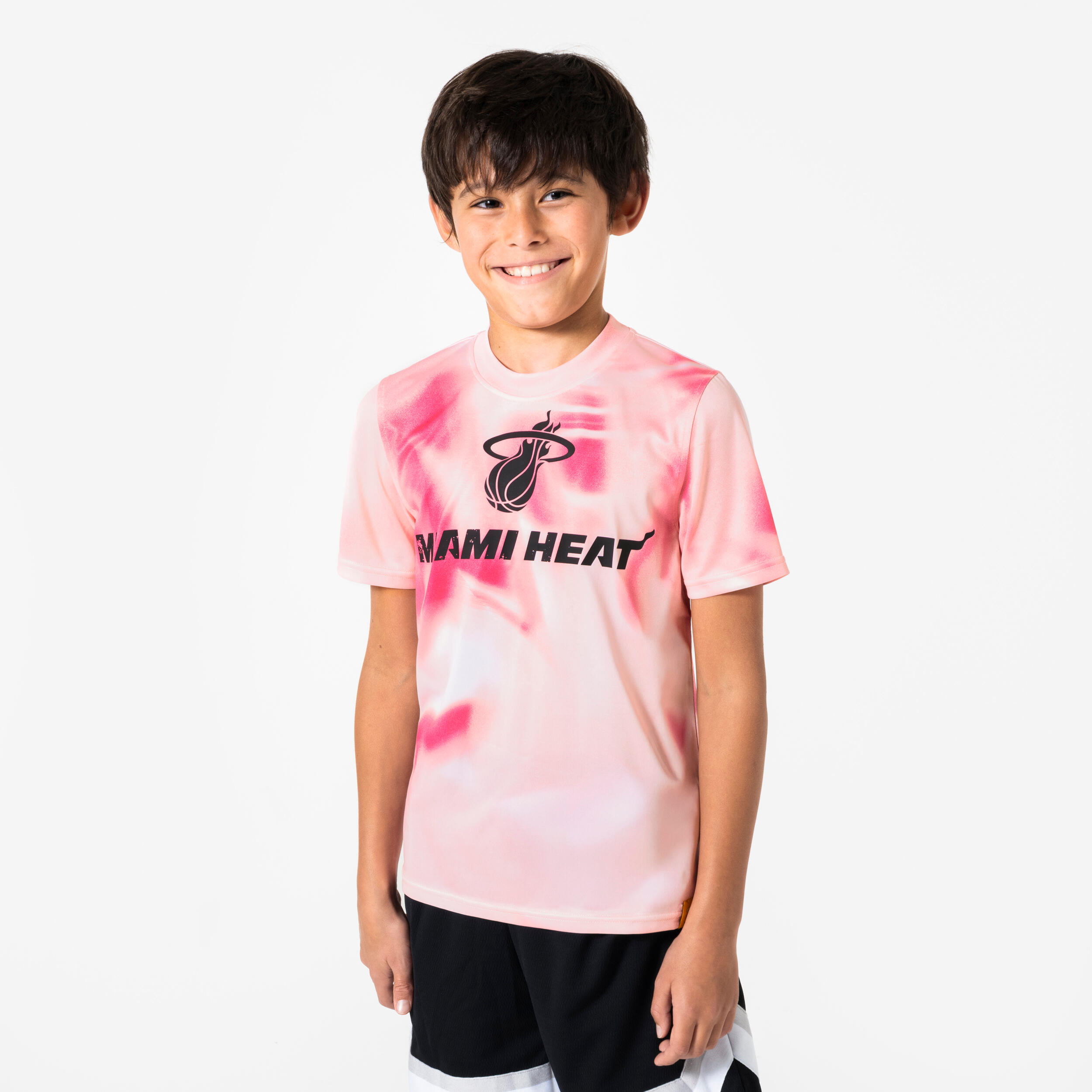 Kinder Basketball T-Shirt NBA Miami Heat - TS900 multi/rosa
