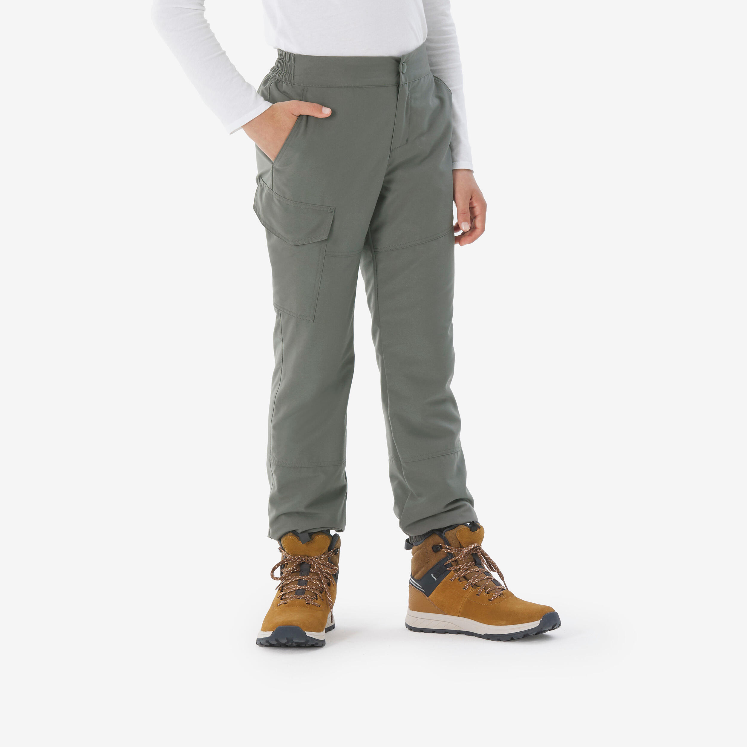 Hose Kinder Gr. 122–170 warm - NH100 khaki