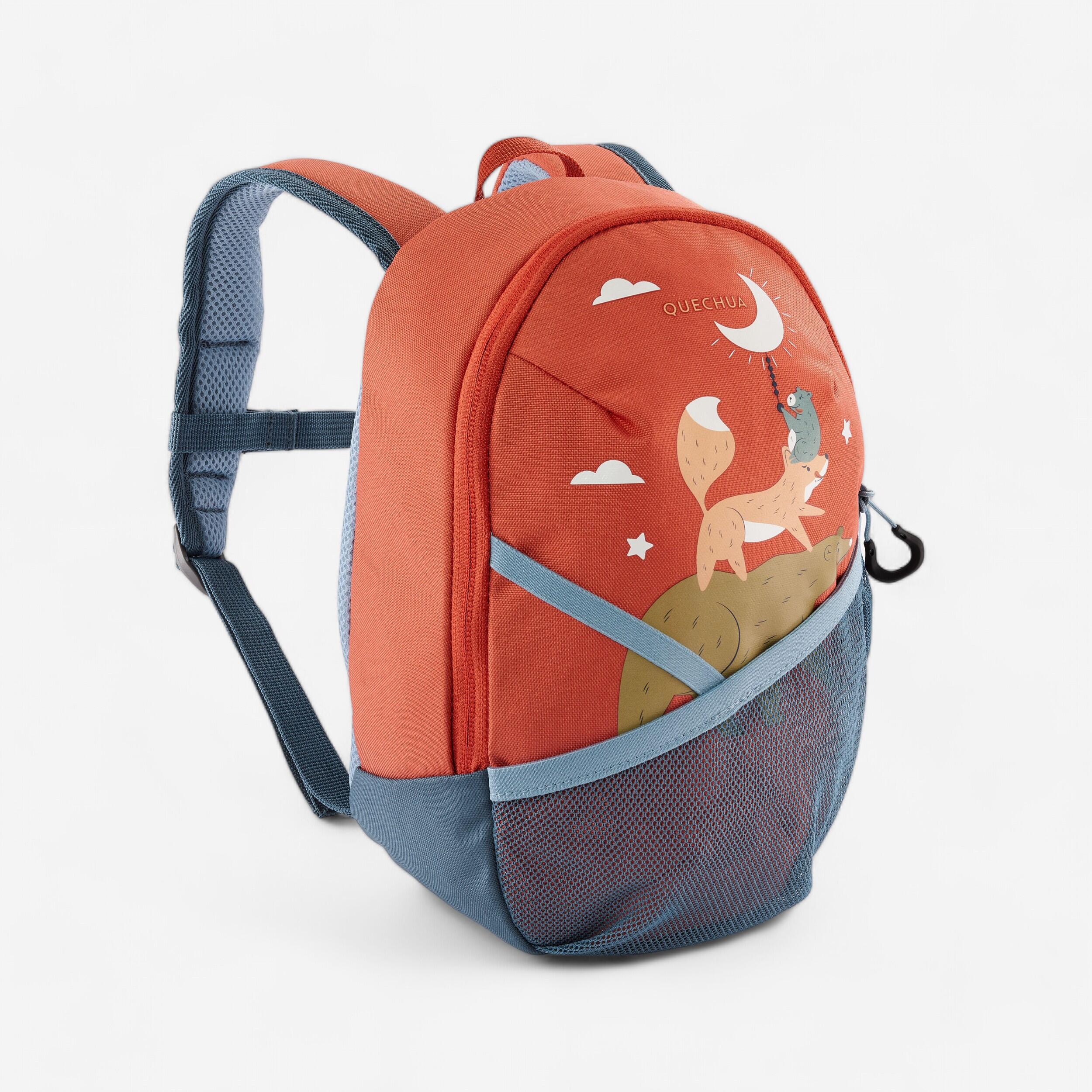 Wanderrucksack Kinder 2–5 Jahre Wandern - MH100 5 L orange