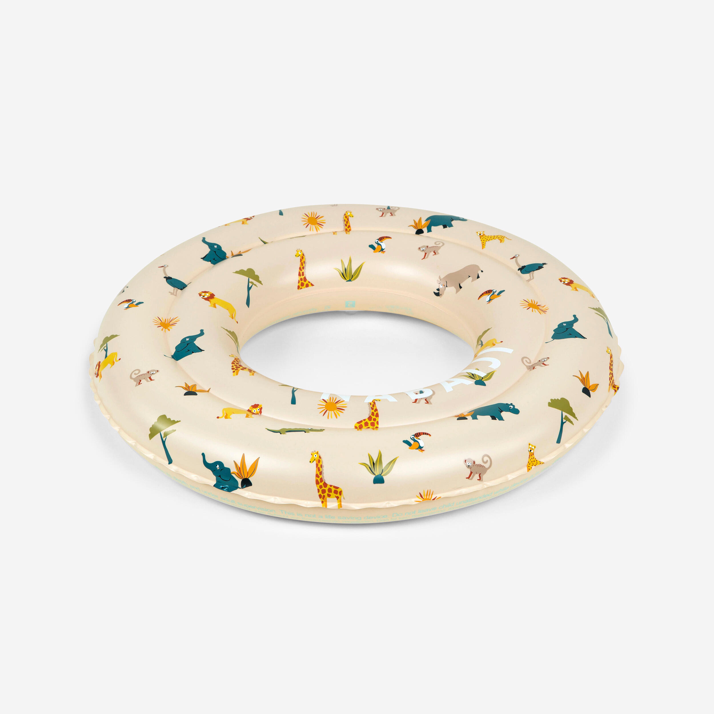 Schwimmring aufblasbar 51 cm - Print Savanne/beige