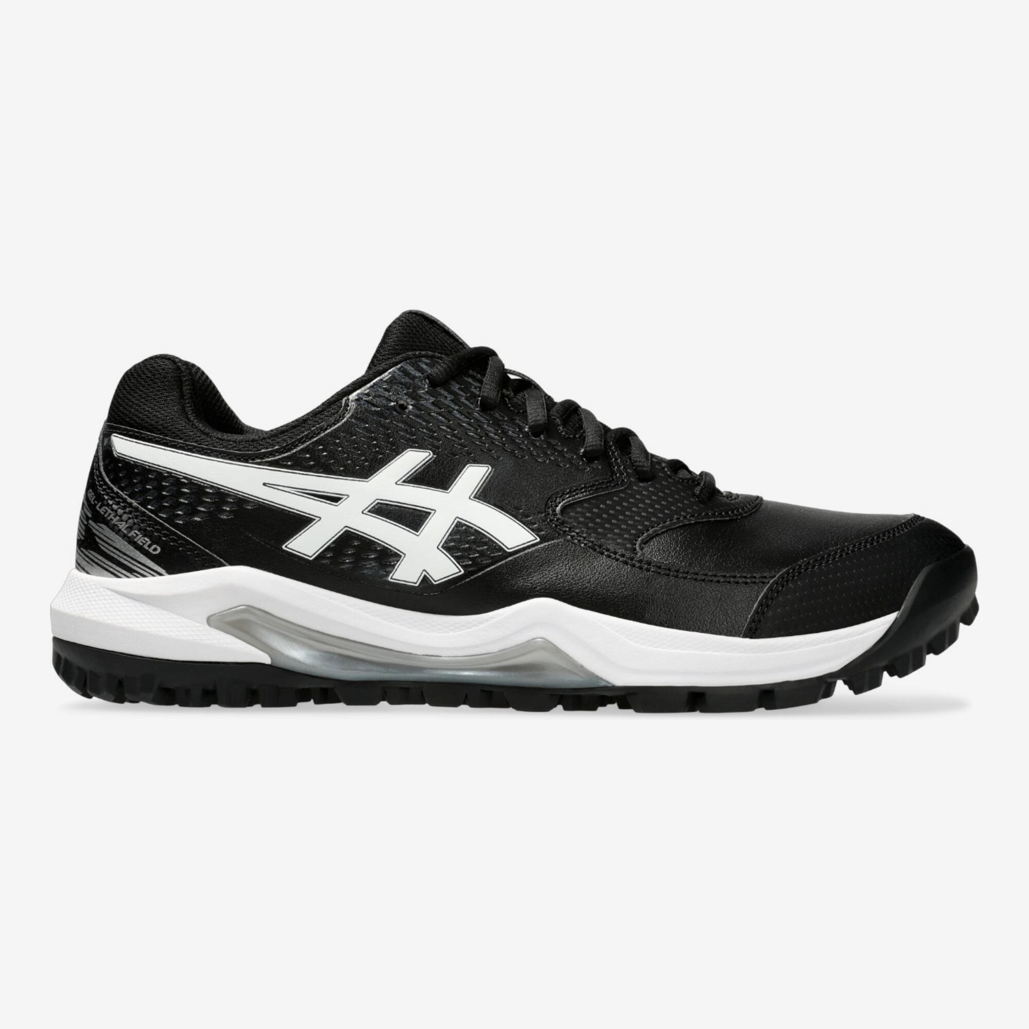 Damen/Herren Feldhockeyschuhe - Asics Gel Lethal Field 2 schwarz