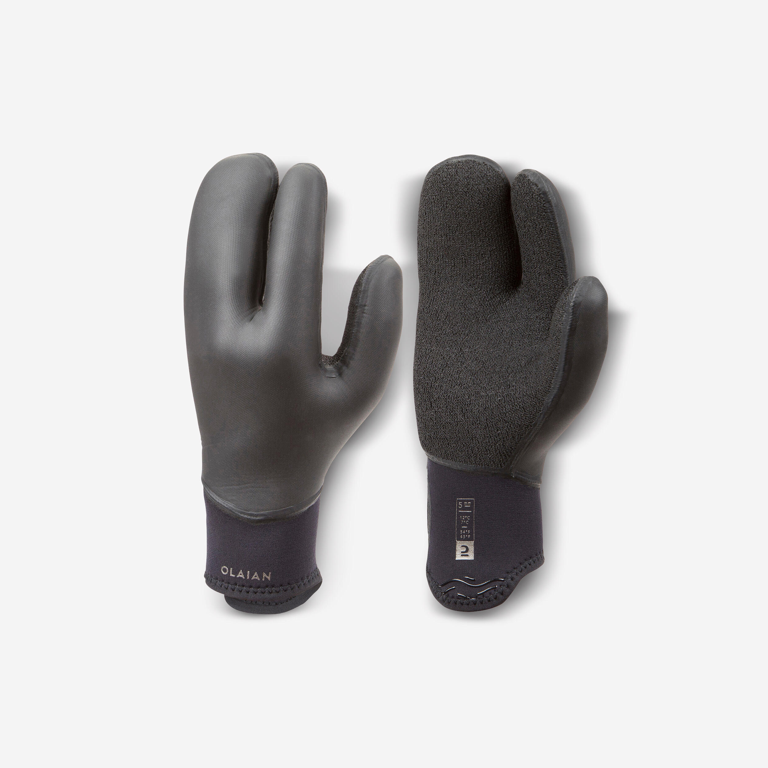 Surf-Handschuhe sehr kaltes Wasser Neopren 5 mm 900