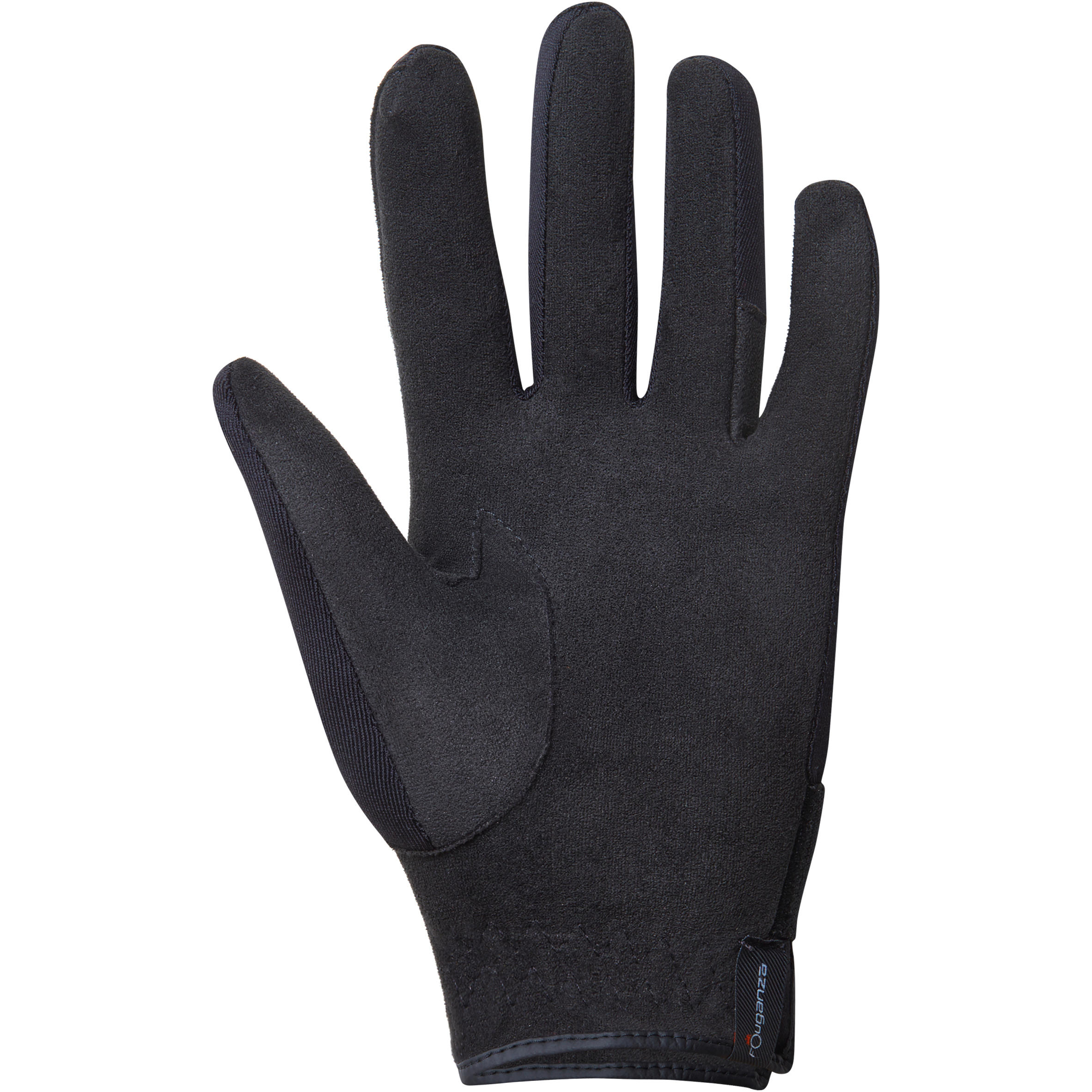 Reithandschuhe Basic Kinder schwarz