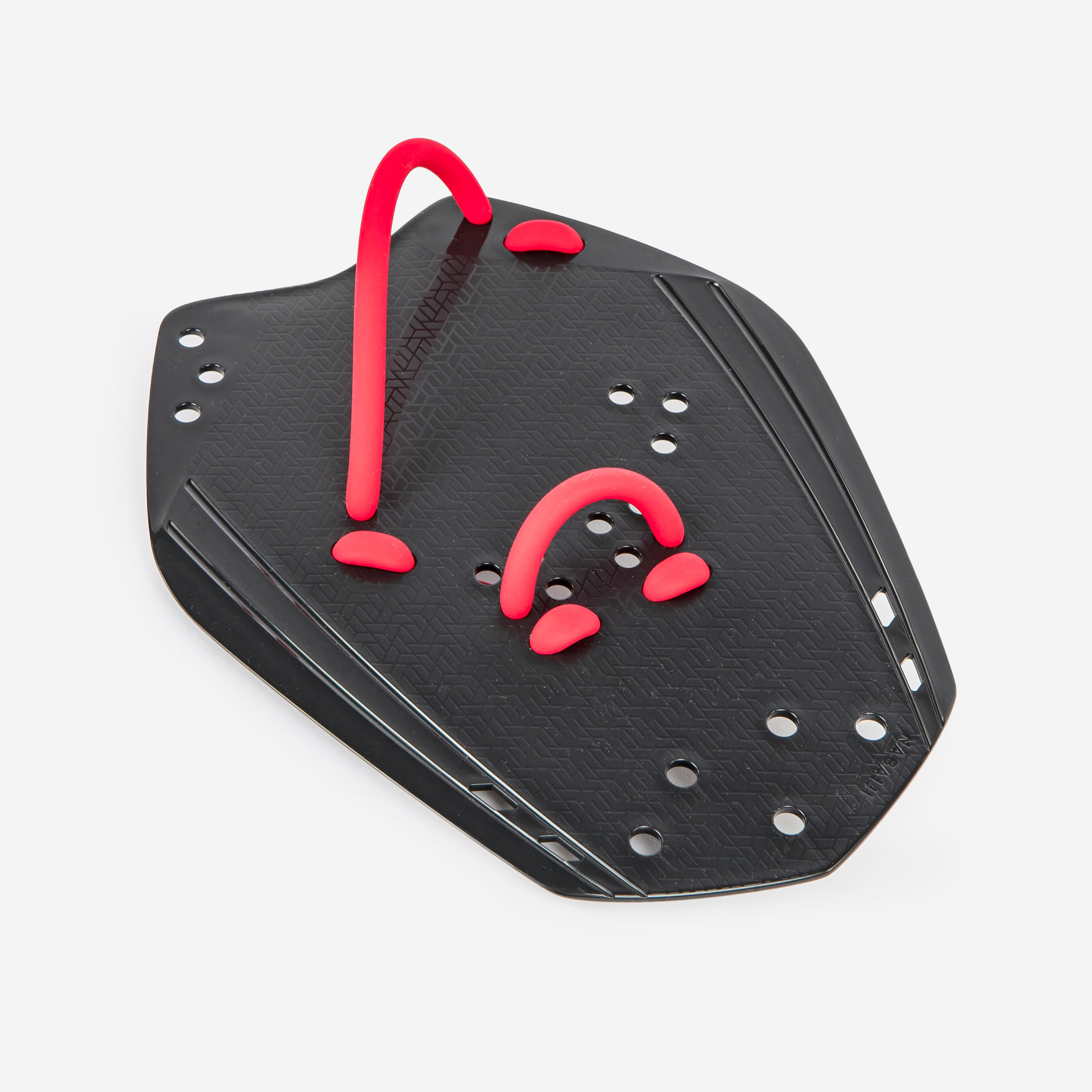 Schwimmpaddles L - 900 schwarz/rot