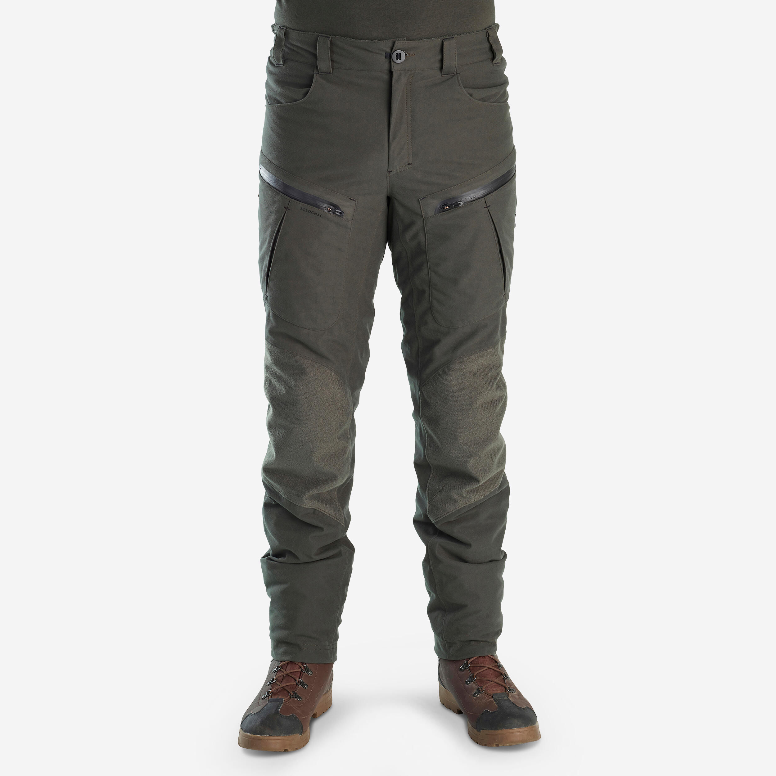 Jagdhose 900 warm wasserdicht leise grün
