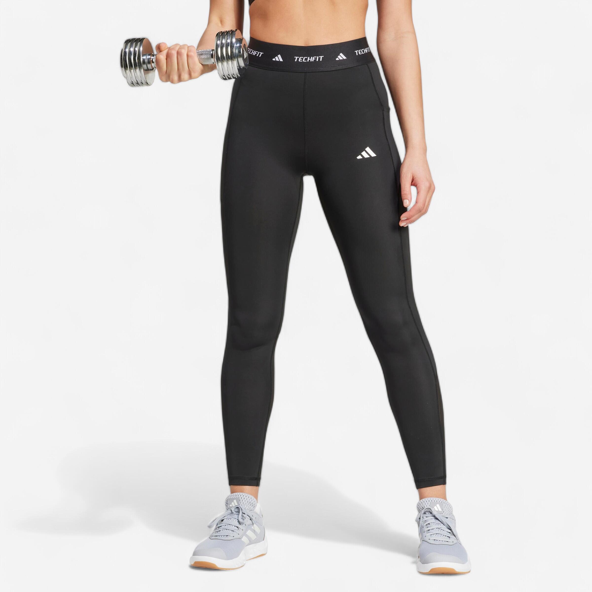 Sportleggings Damen - schwarz