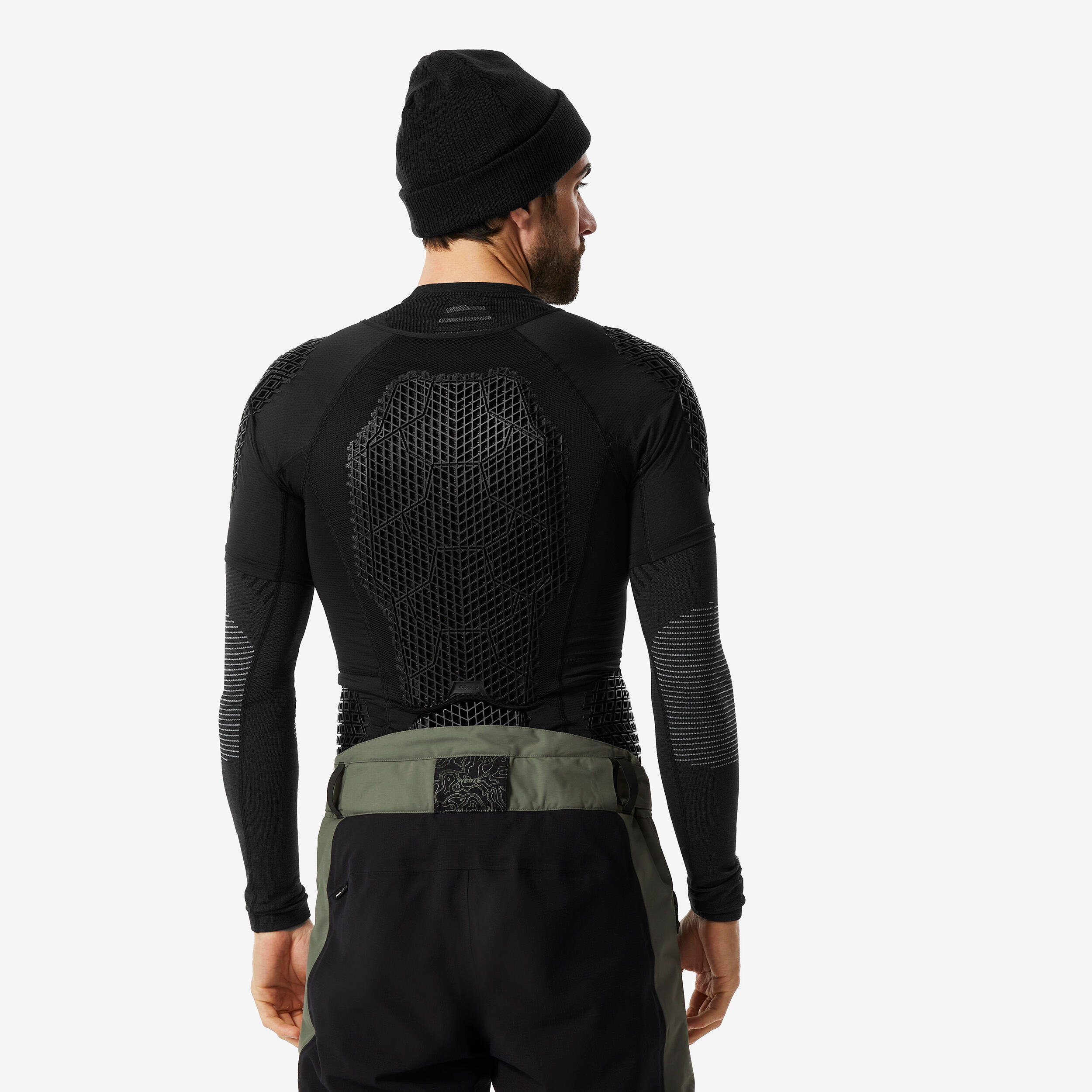 Rückenprotektor zweite Haut MTB, Ski und Snowboard Herren D3O® Ghost™ Reactive