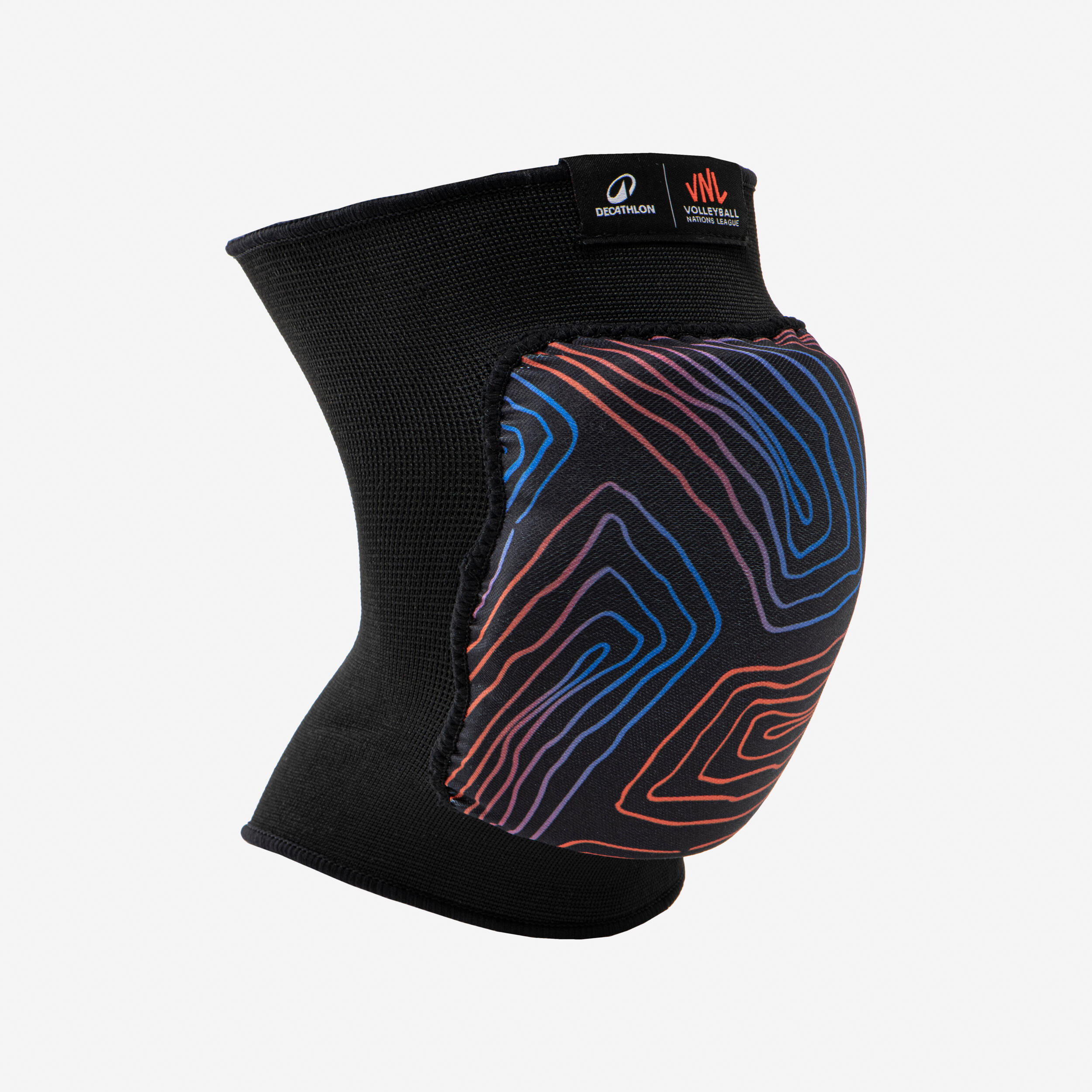 Damen/Herren Volleyball Knieschoner VNL - VKP100 schwarz