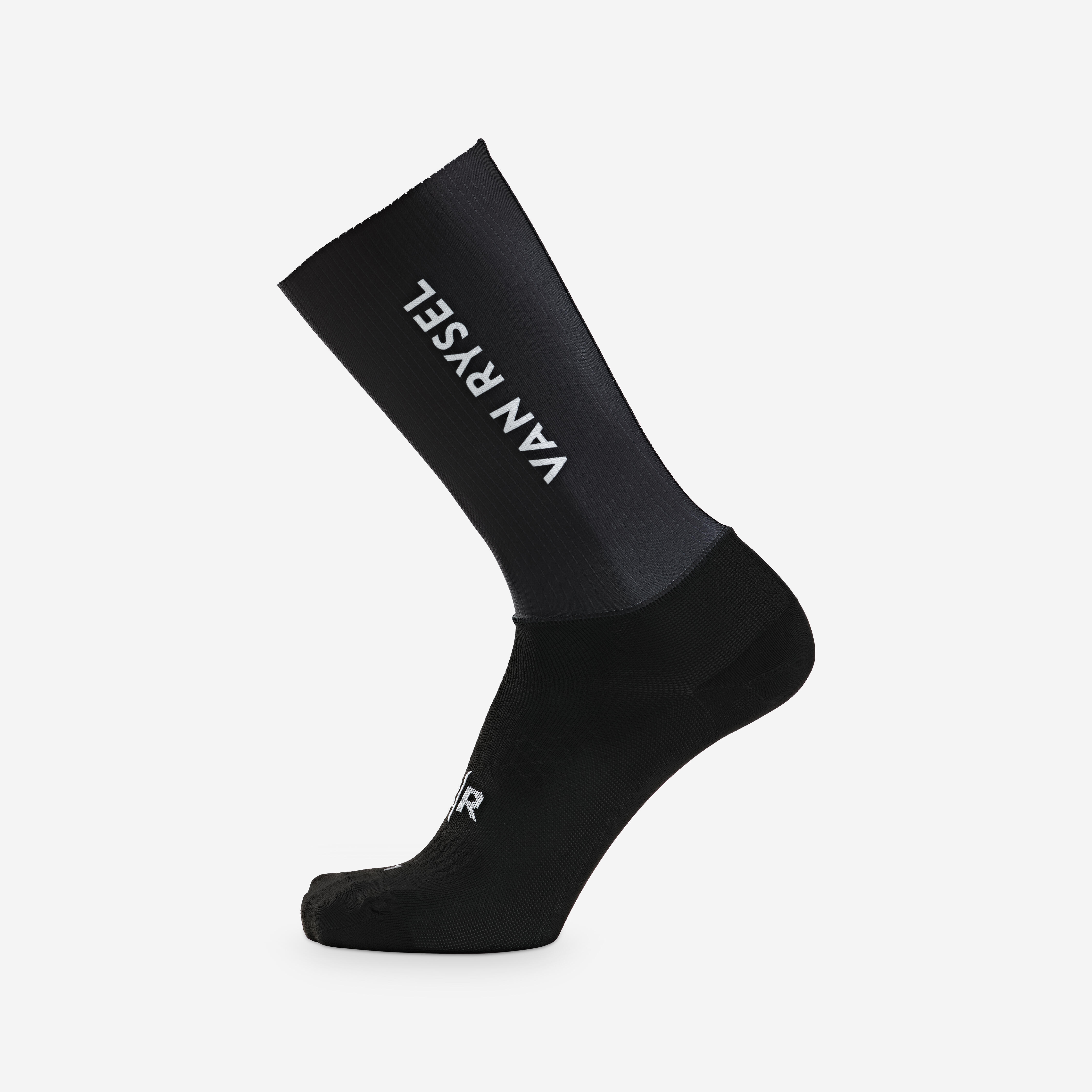 Rennrad Socken Aero "RCR-R 900" Schwarz