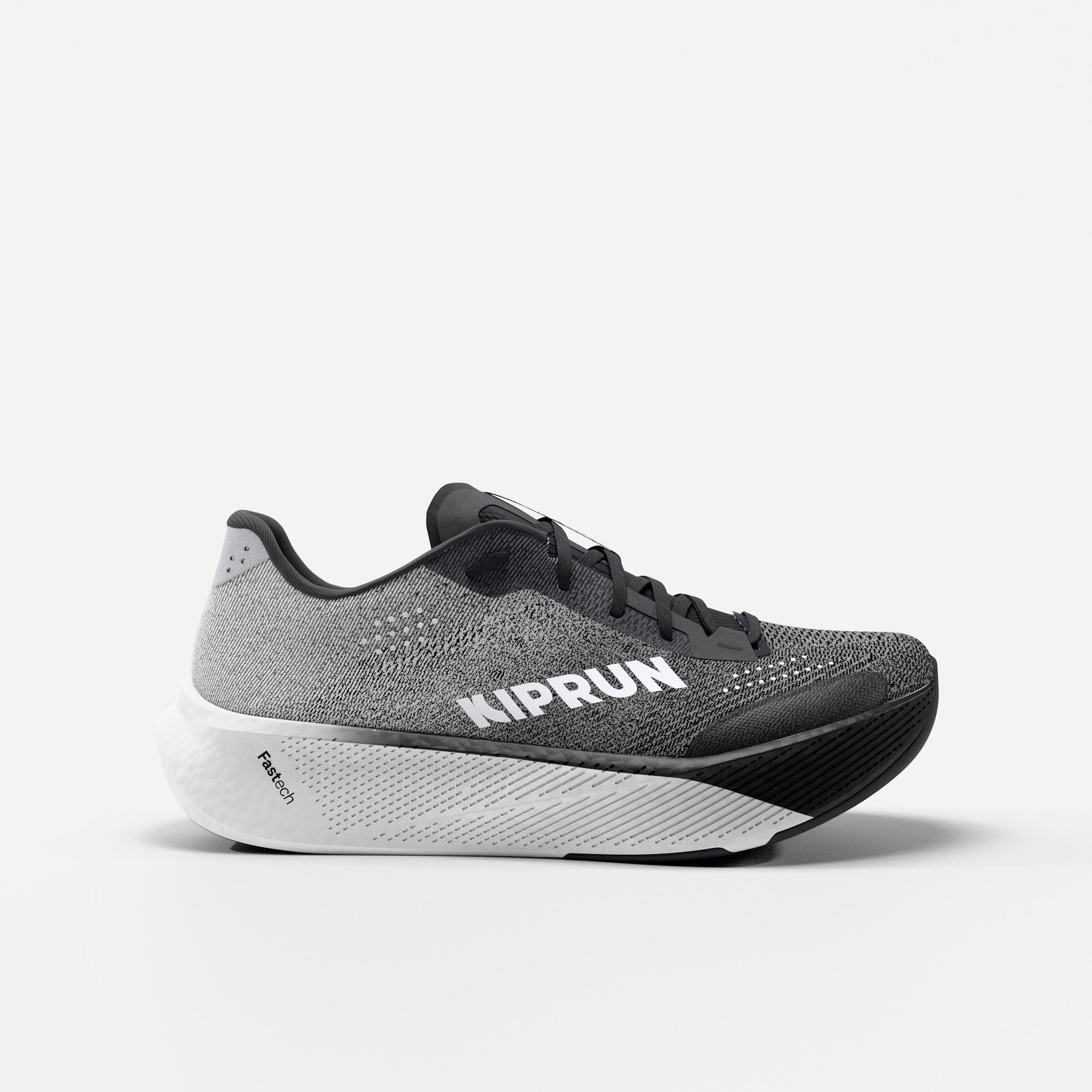 Laufschuhe Straßenlauf Damen - Kipride grau/schwarz