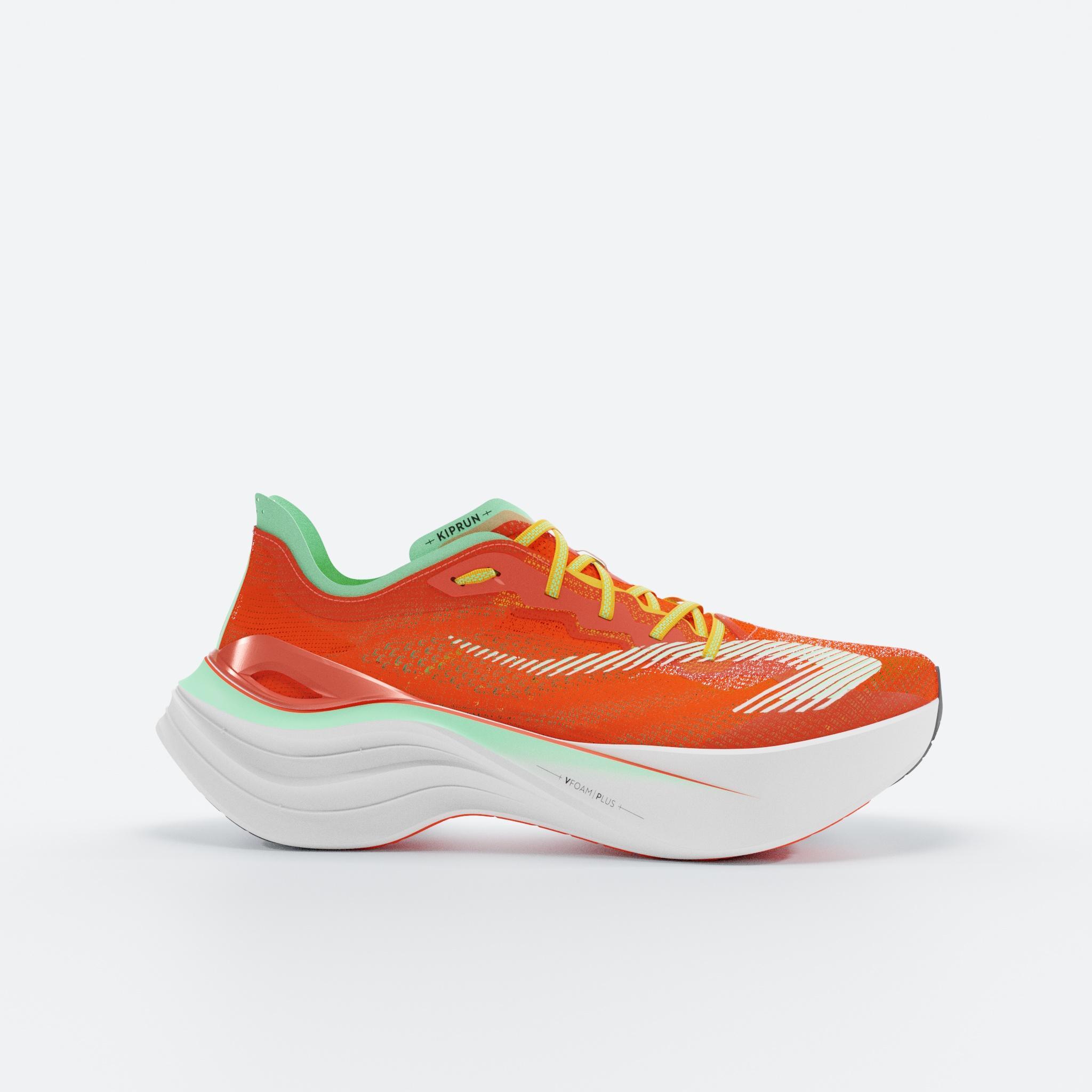 Laufschuhe Herren - KD900.2 orange/grün