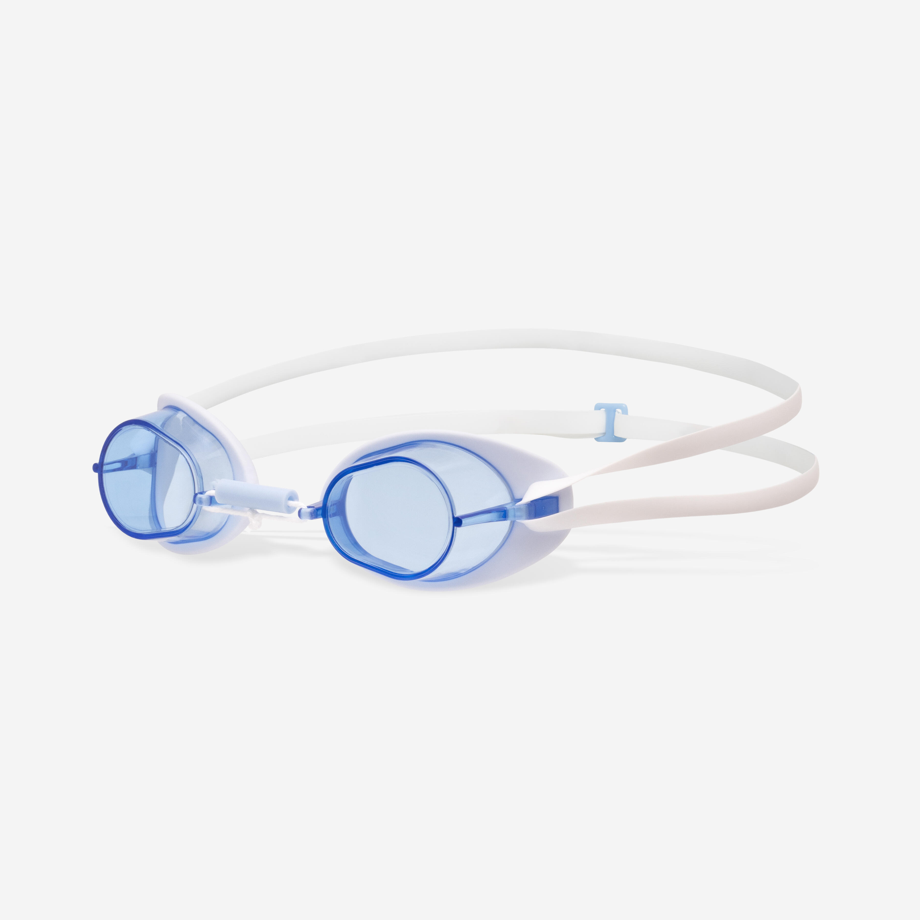 Schwedenbrille getönt Einheitsgröße - blau/weiß