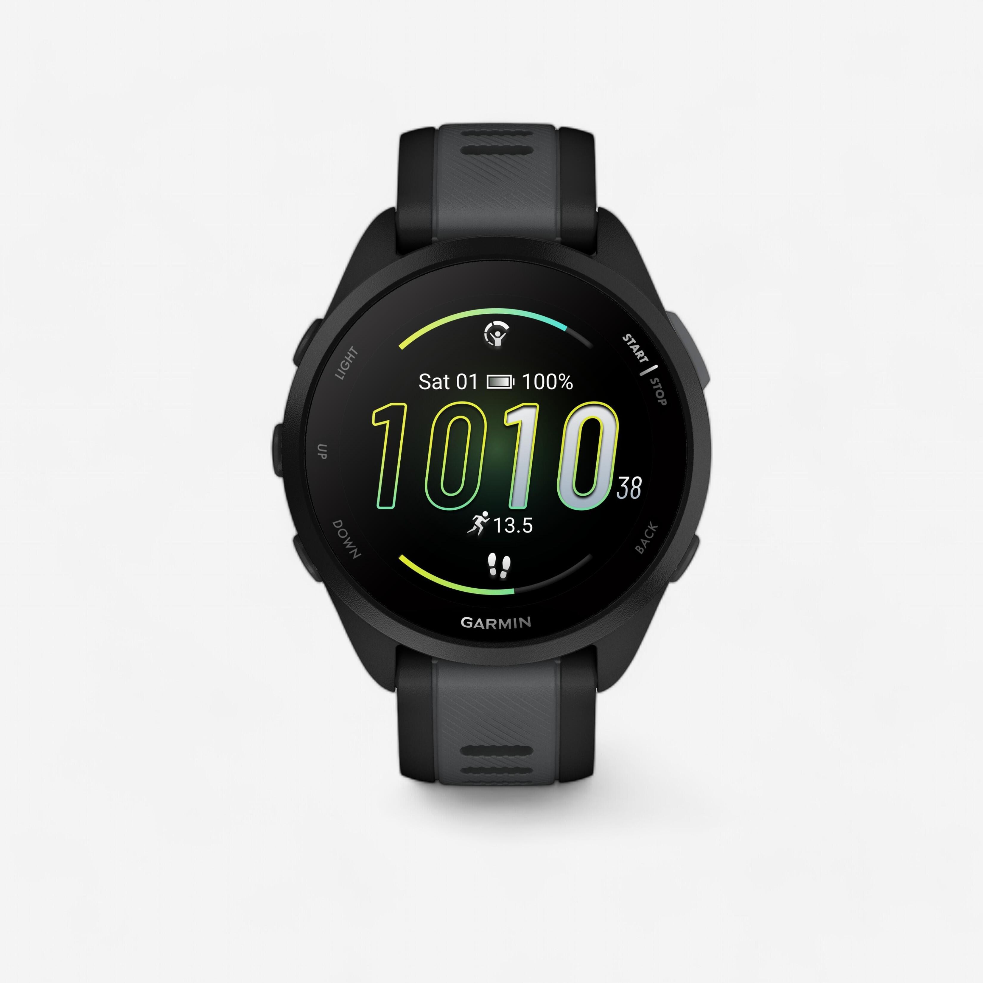 GPS-Uhr Smartwatch Garmin - Forerunner 165 schwarz/dunkelgrau